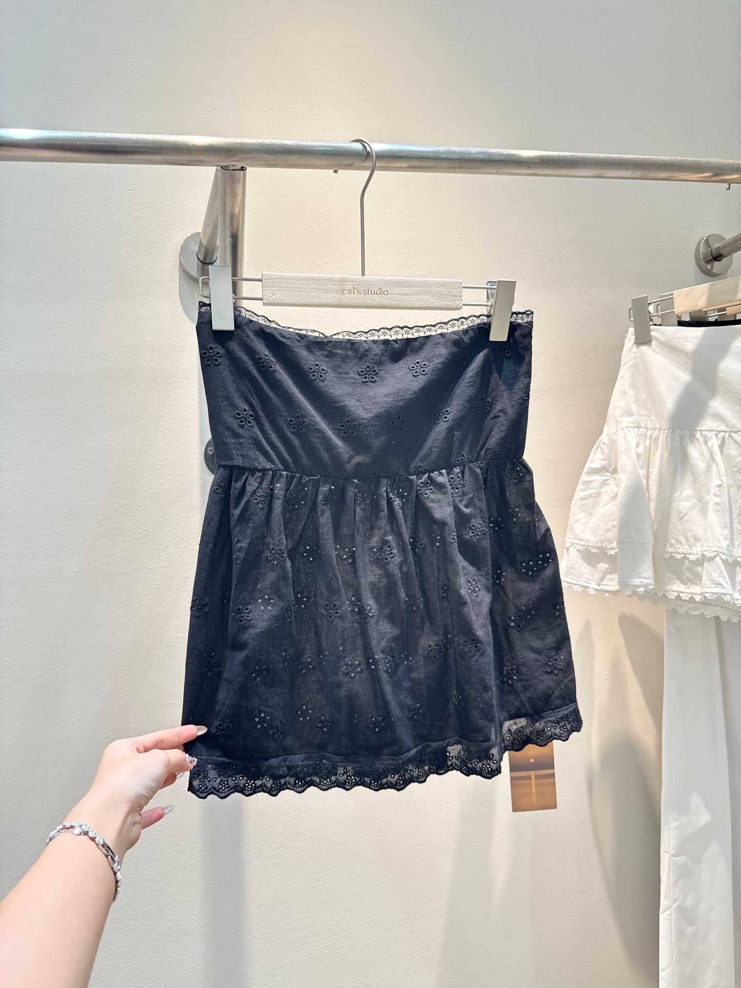tube lace flowy top