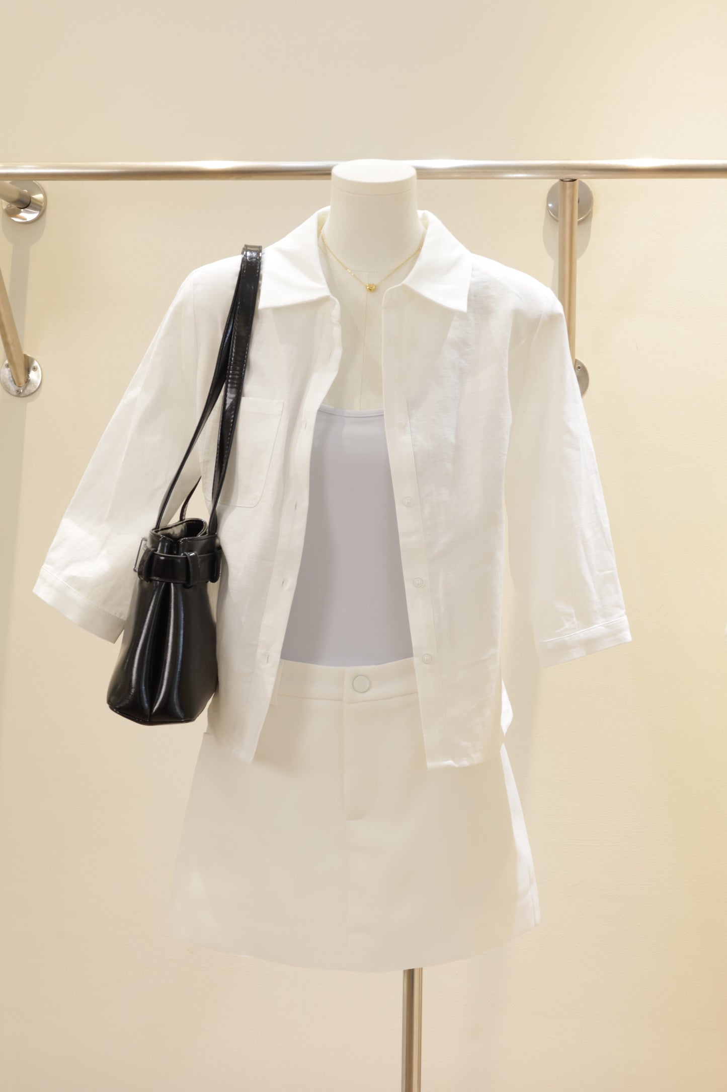 Buckled Linen outerwear