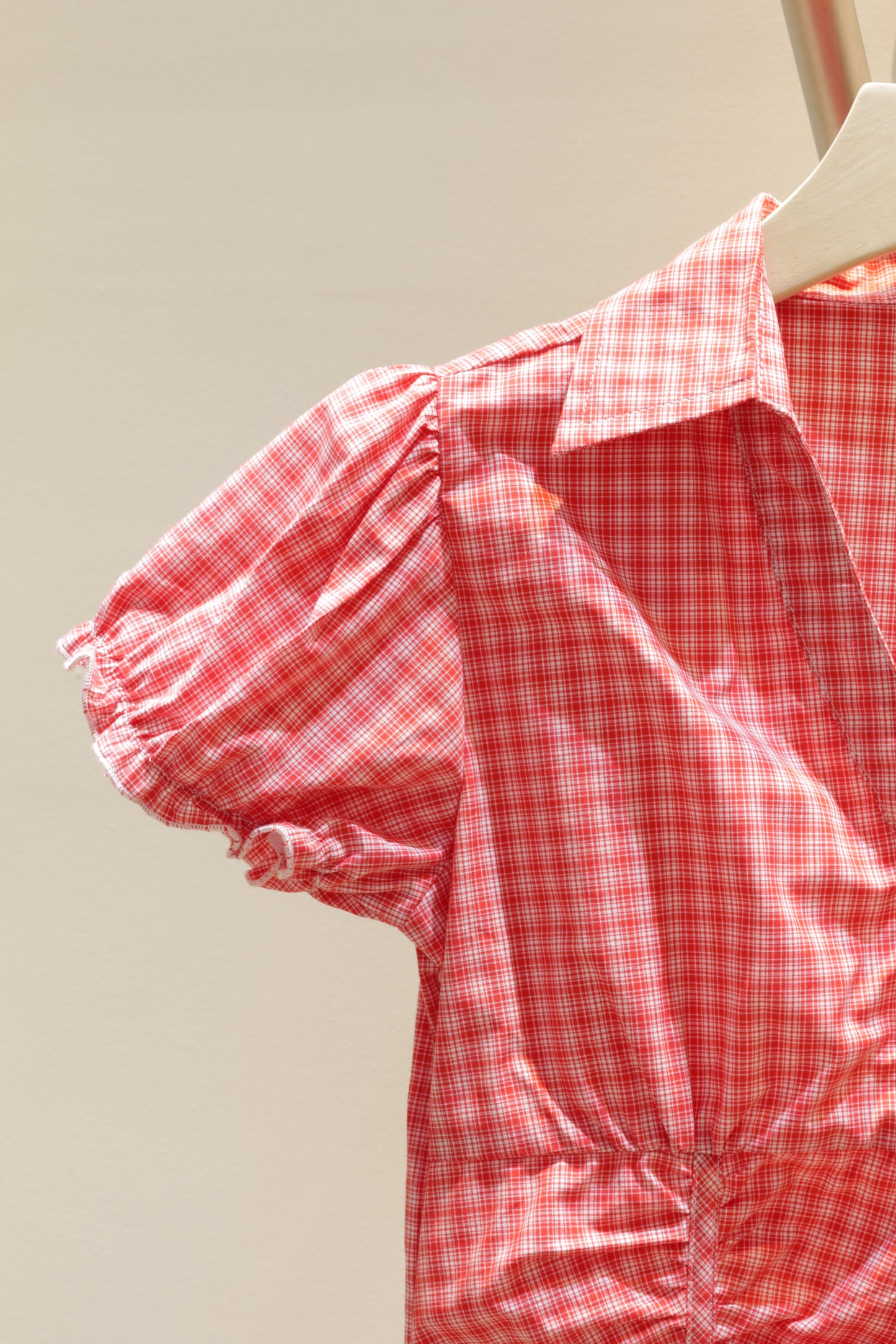 Runched detailed blouse