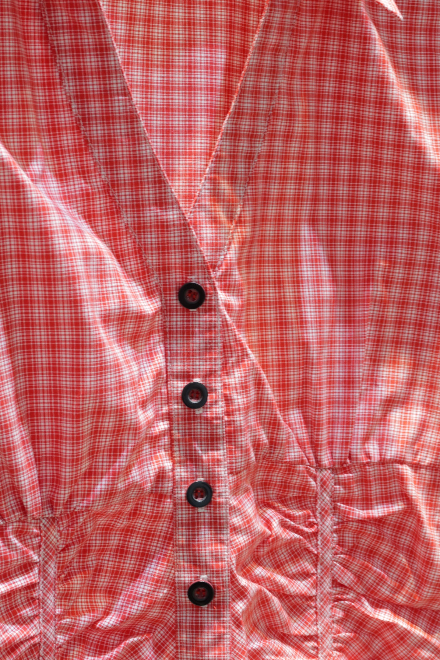 Runched detailed blouse