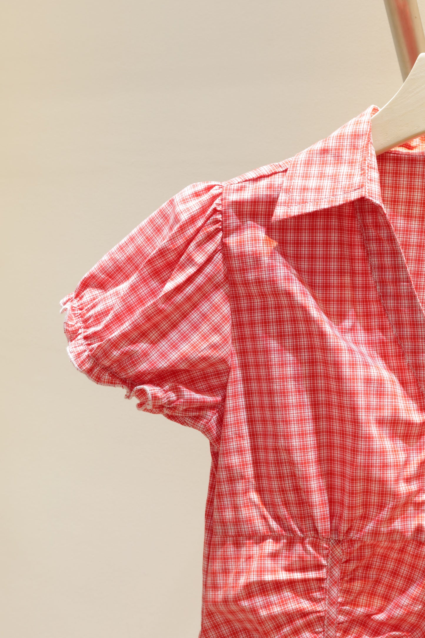 Runched detailed blouse