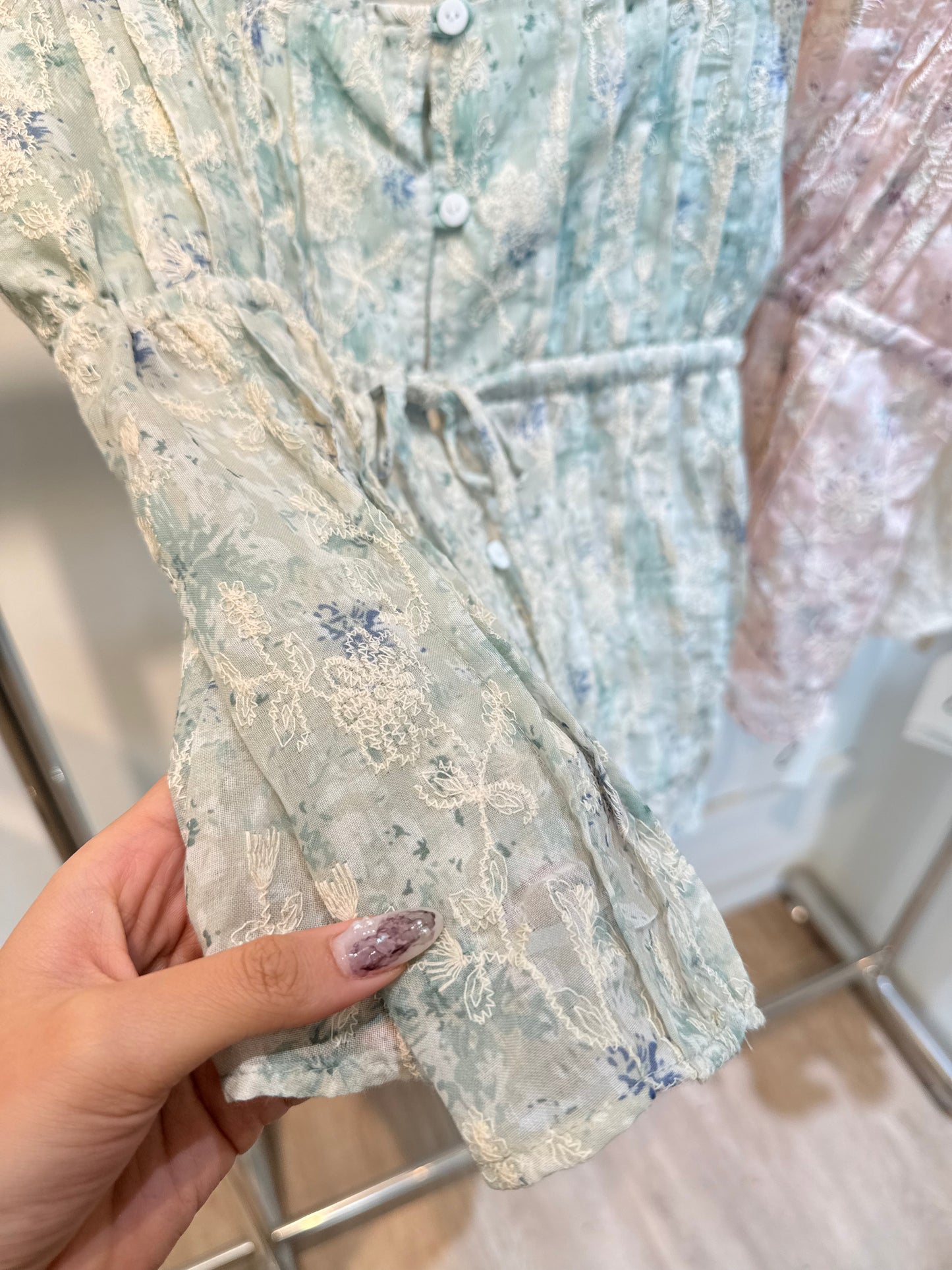 Floral prints flowy top