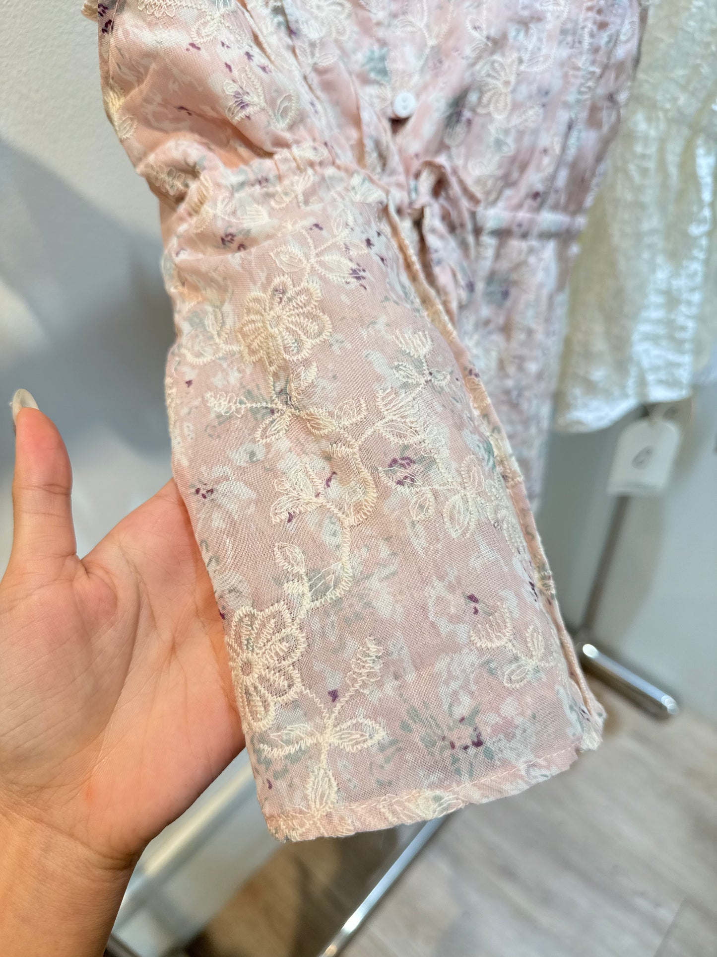 Floral prints flowy top