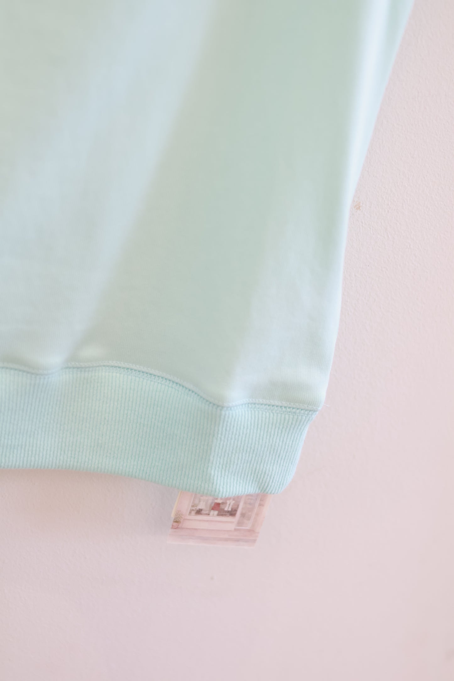 TEAL OFF SHOULDER TEE