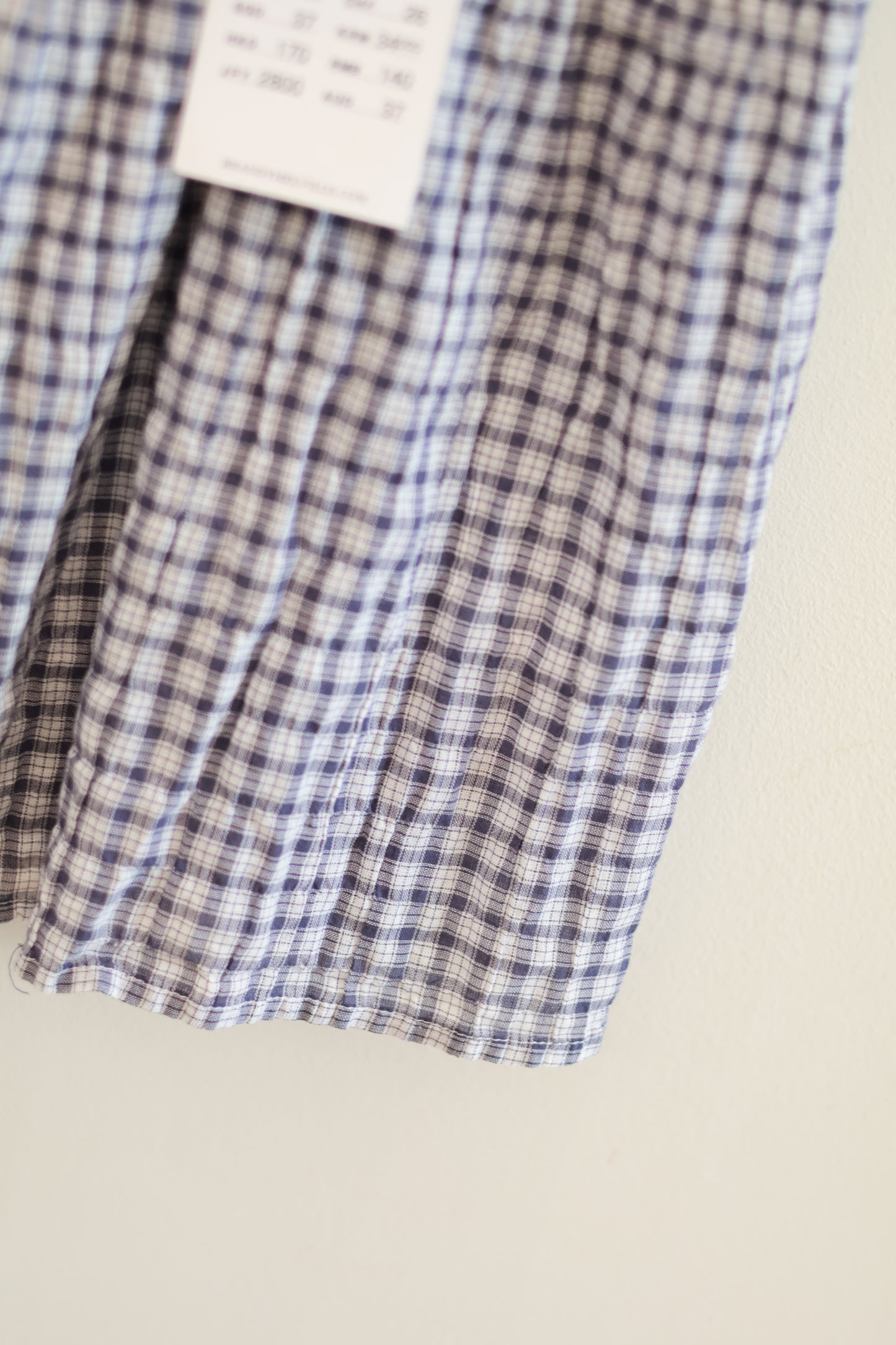 BRANDY PLAID FLOWY