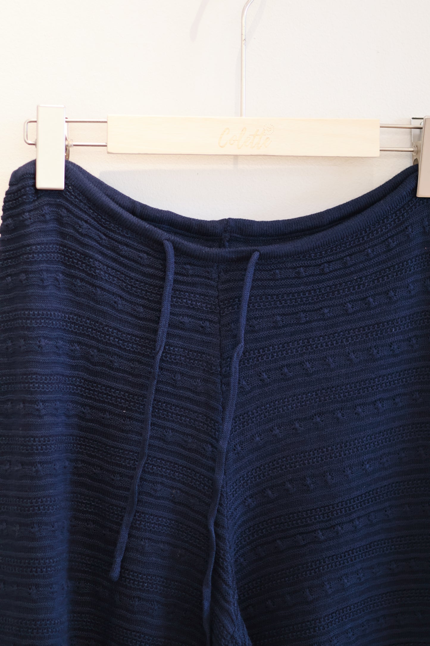 AUD Navy Wide Leg Pants