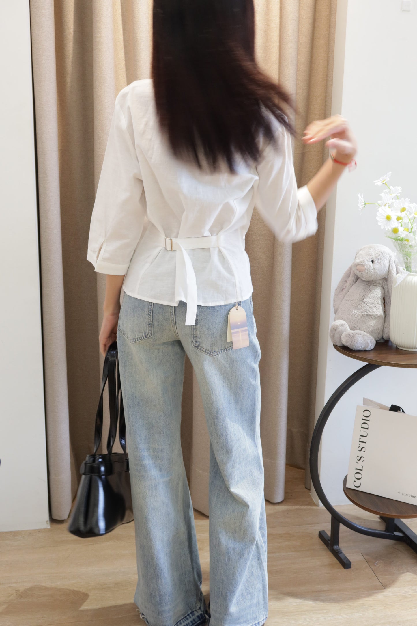 Buckled Linen outerwear