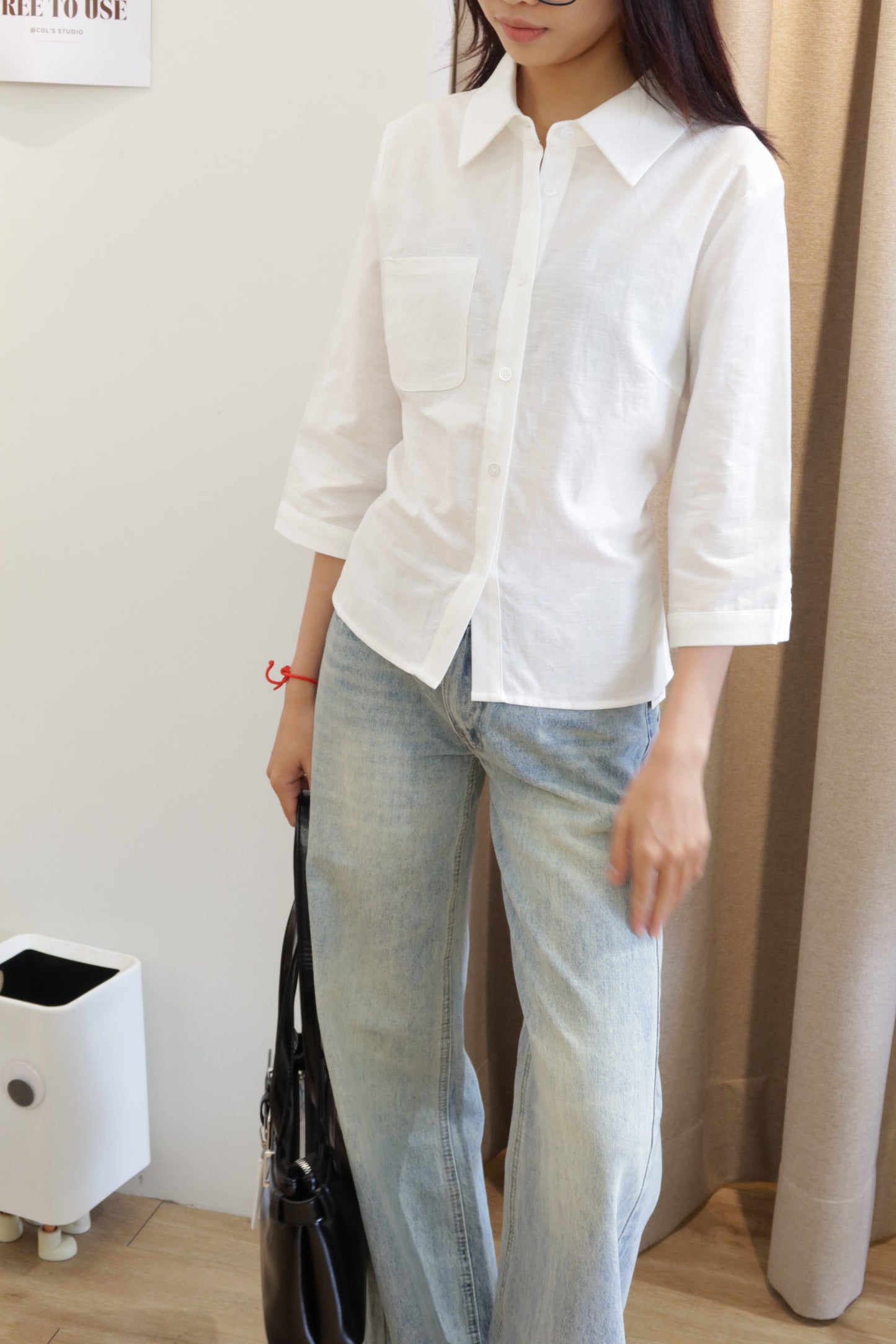Buckled Linen outerwear