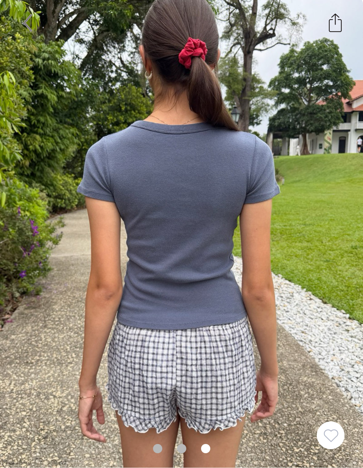 BRANDY Ashlyn Nantucket Top - Navy