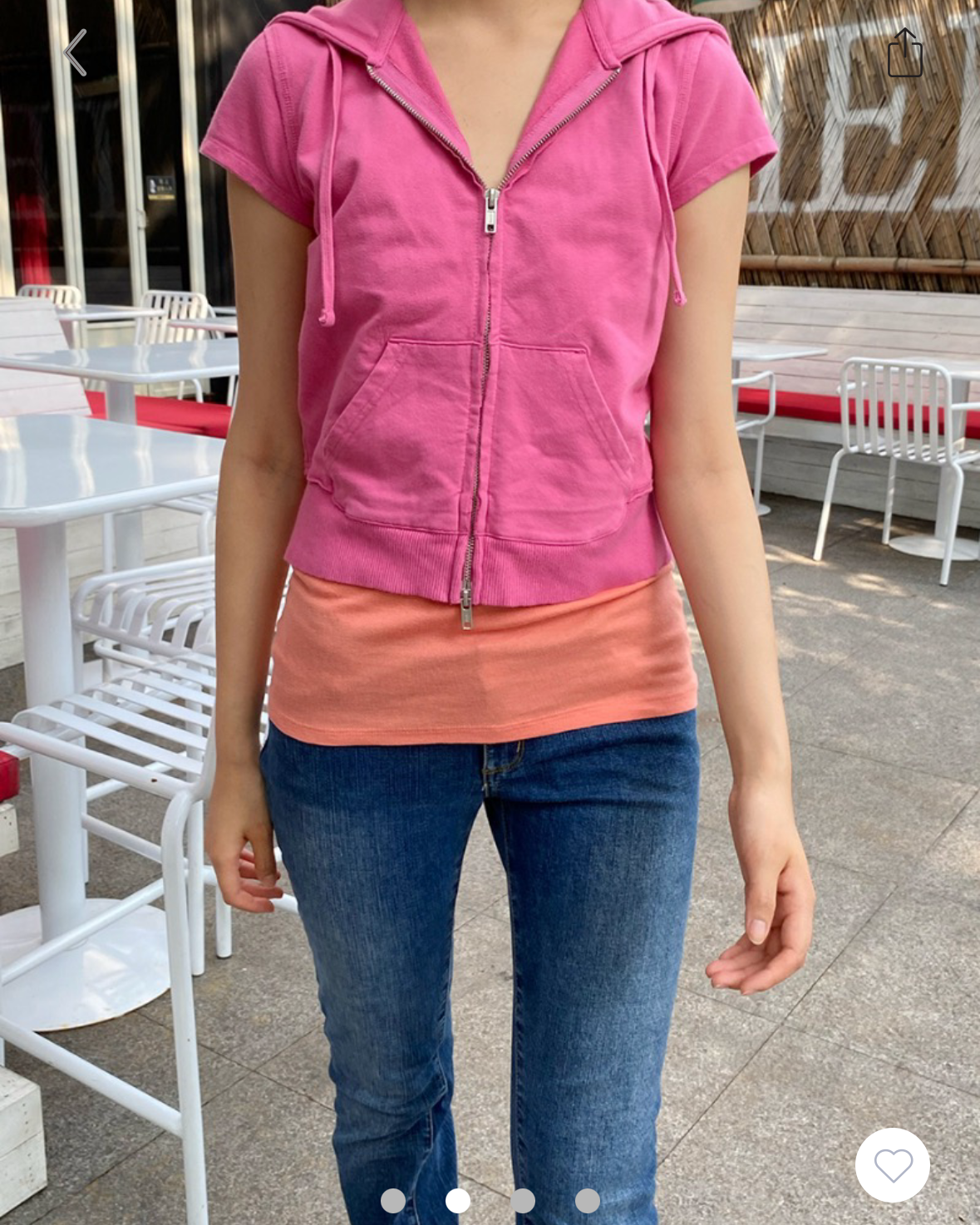 BRANDY Crystal Top -ROSE RED