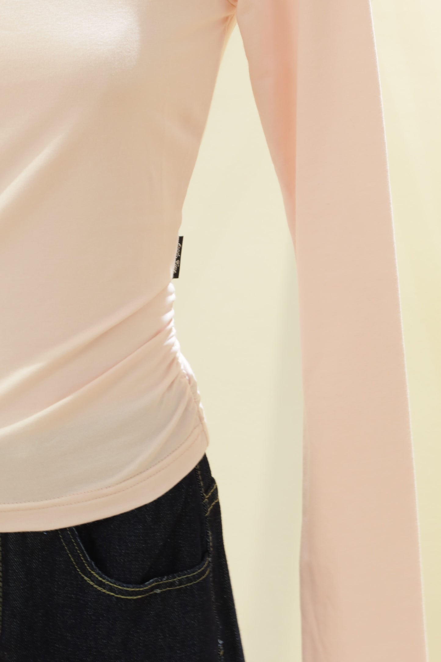 Boat neck long sleeve