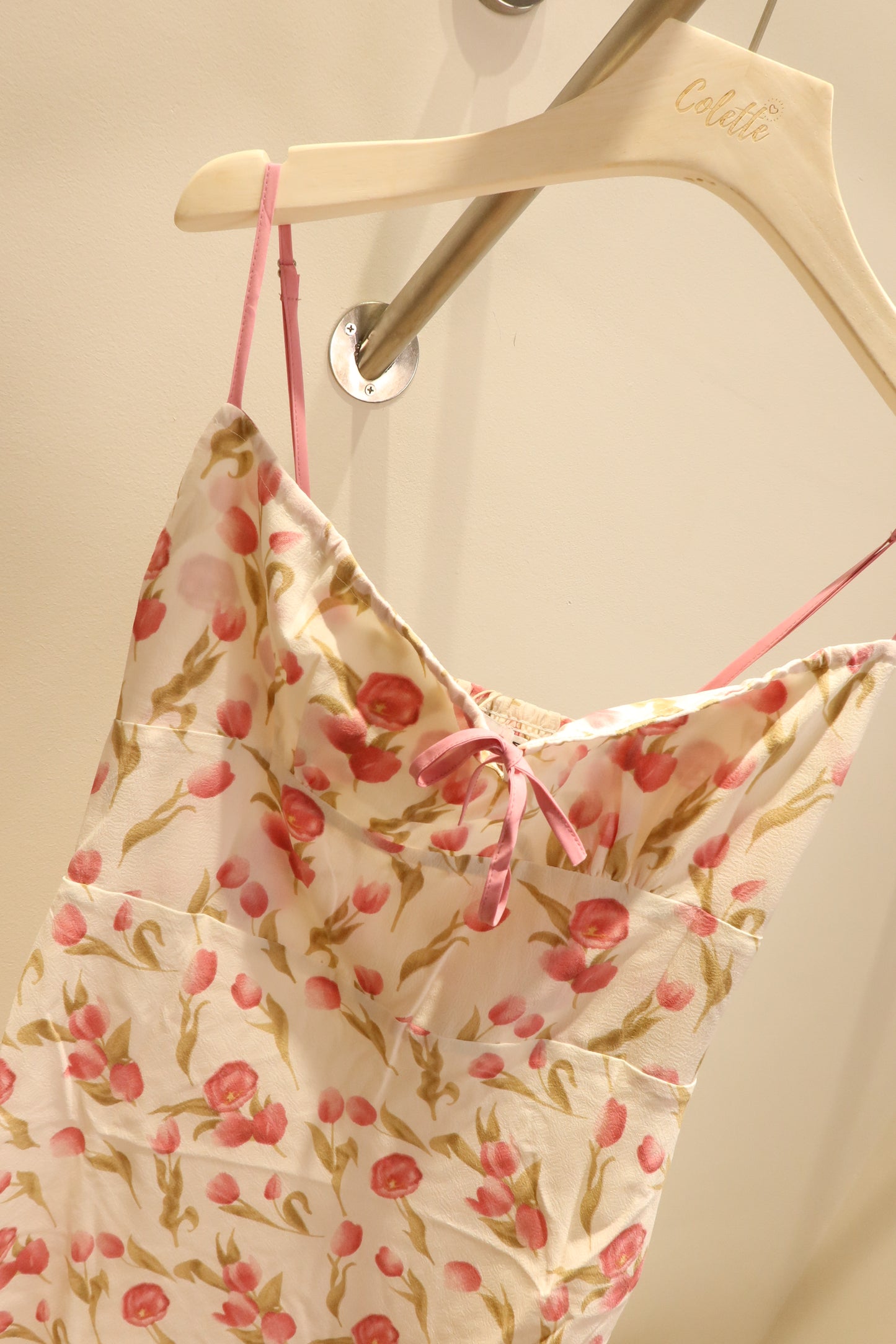 Tulip print dress