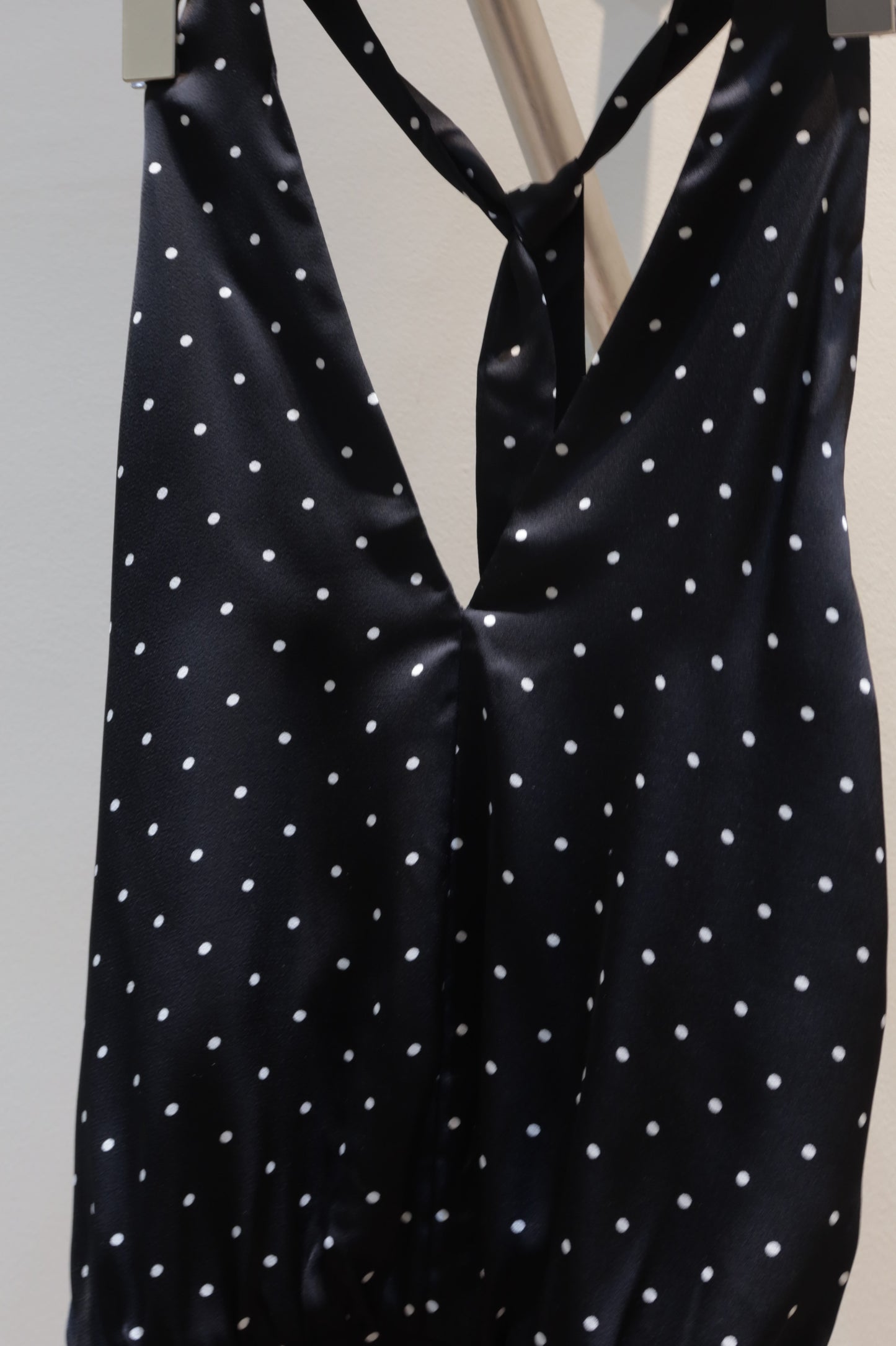 Polkadot halter top