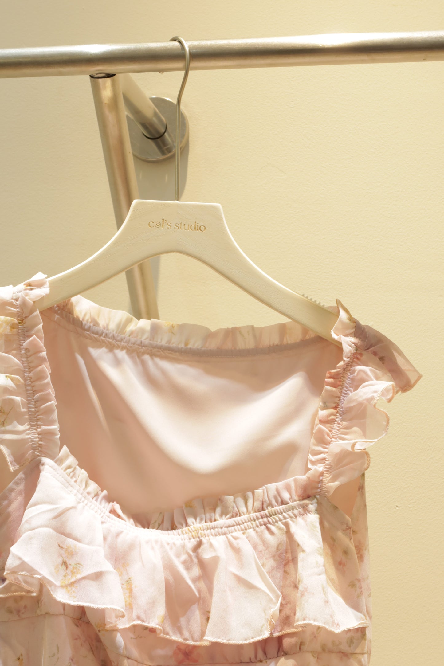 Pink floral top