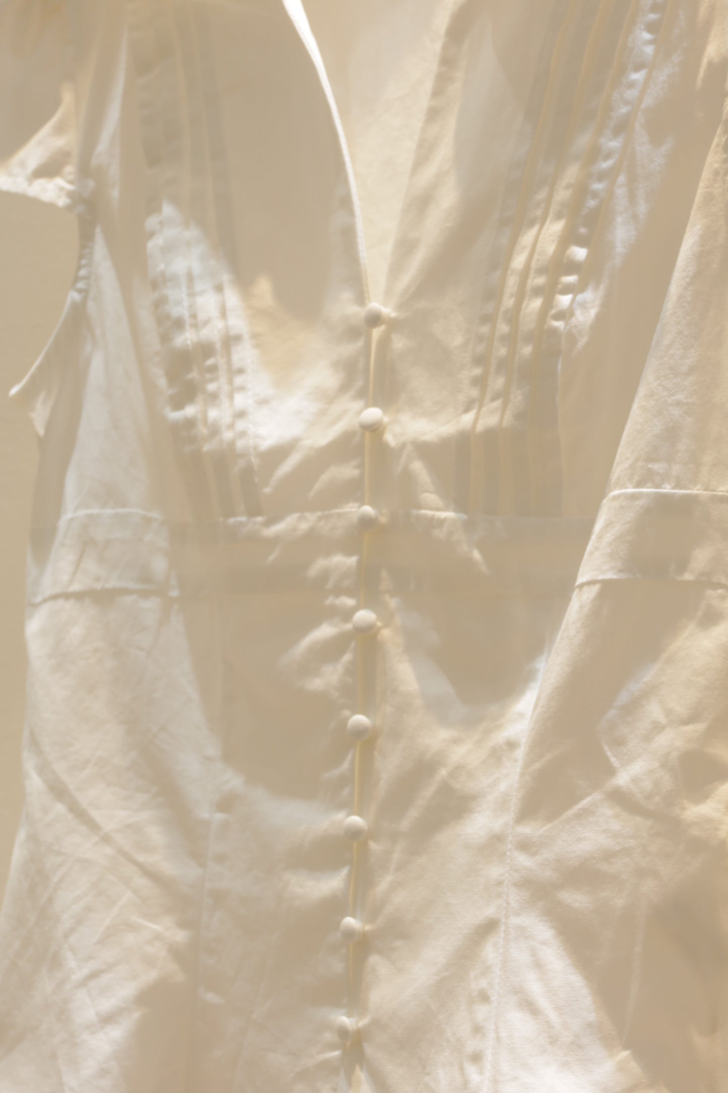 White slim fit blouse