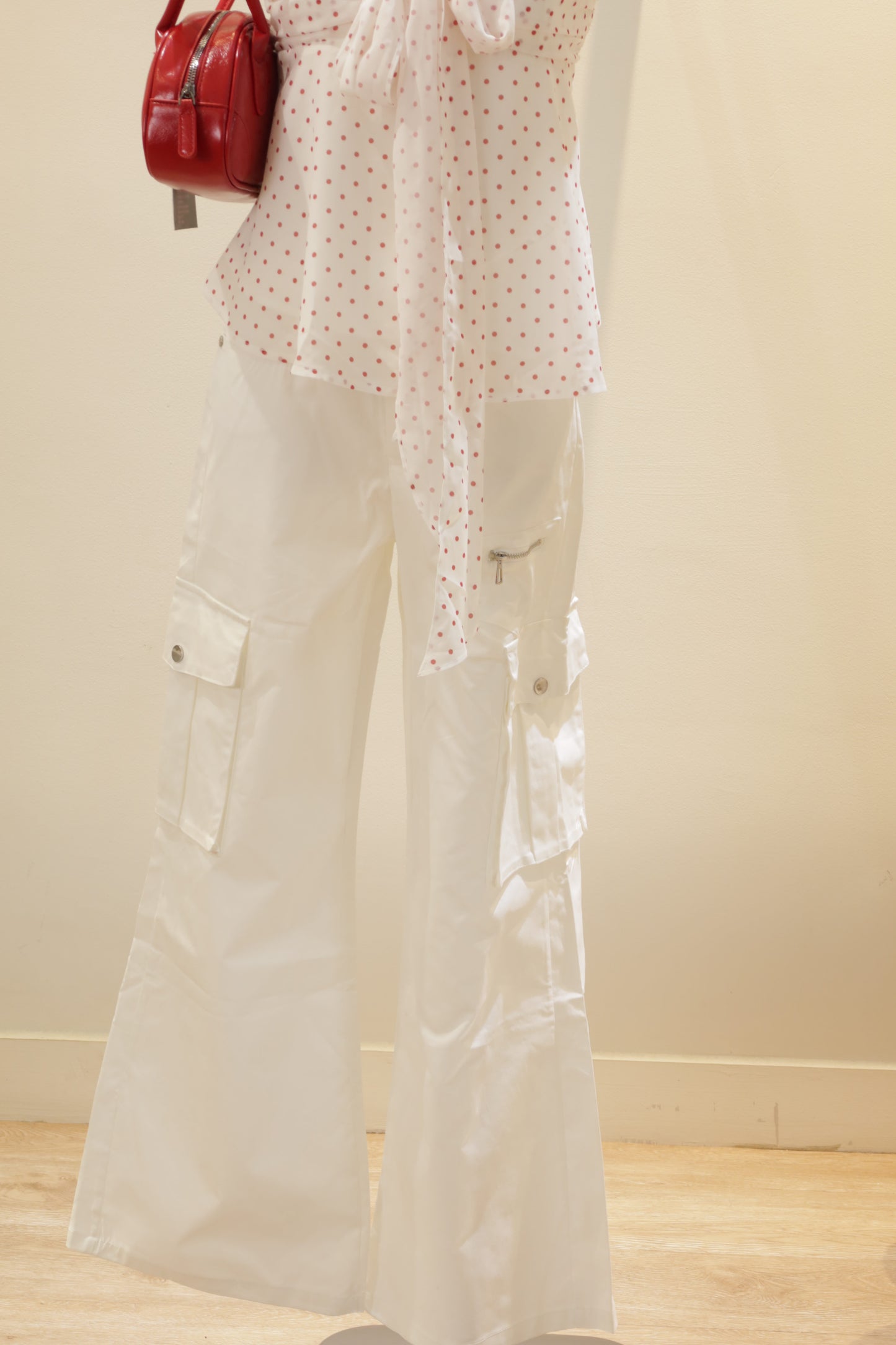Polkadot tube top