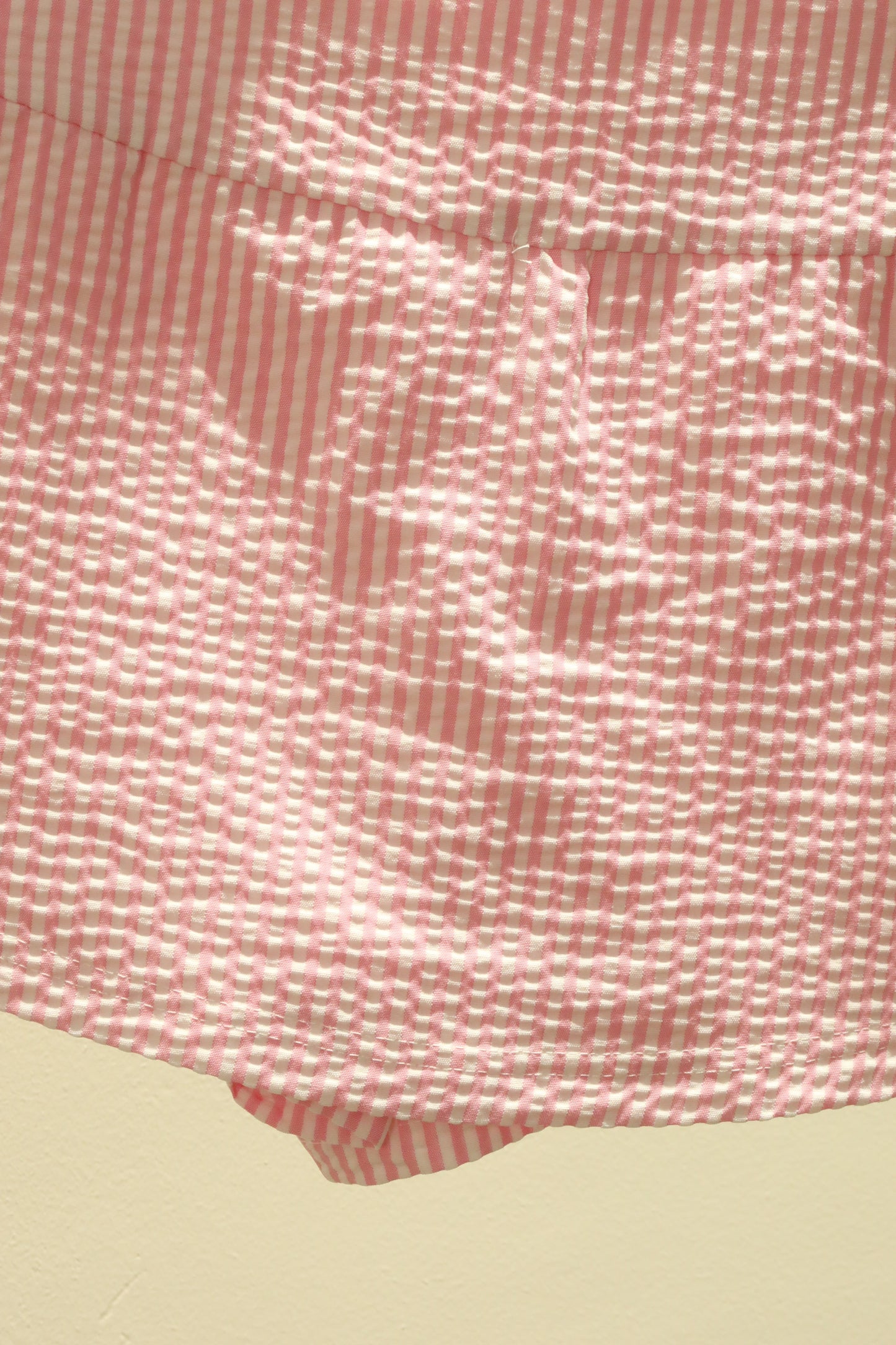 Striped foam pink skirt