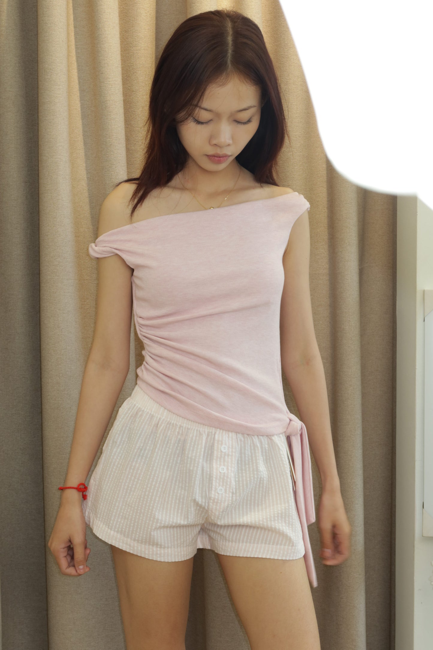PASTEL OFF SHOULDER TOP