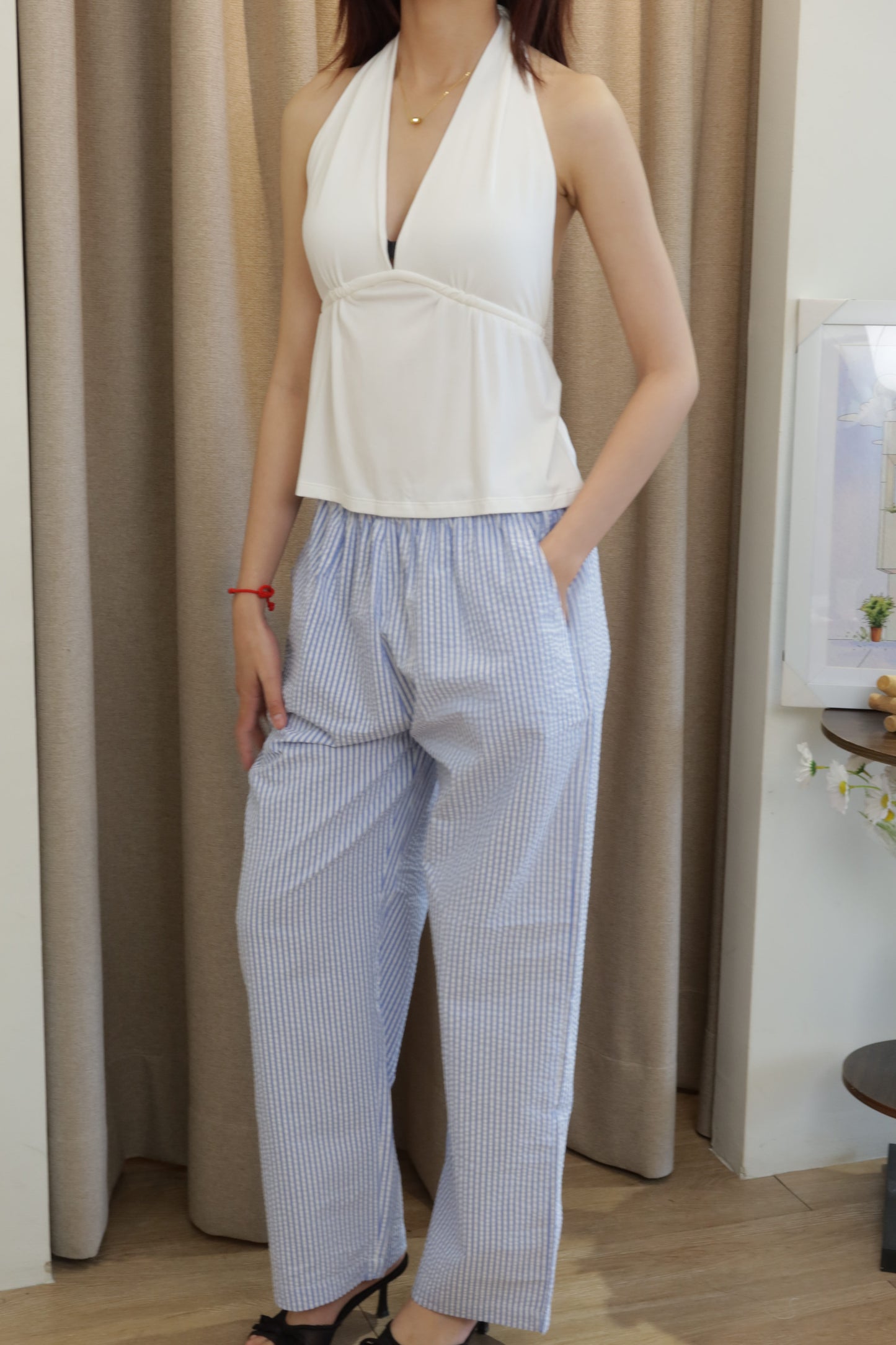 BLUE LONG SUMMER BOTTOMS