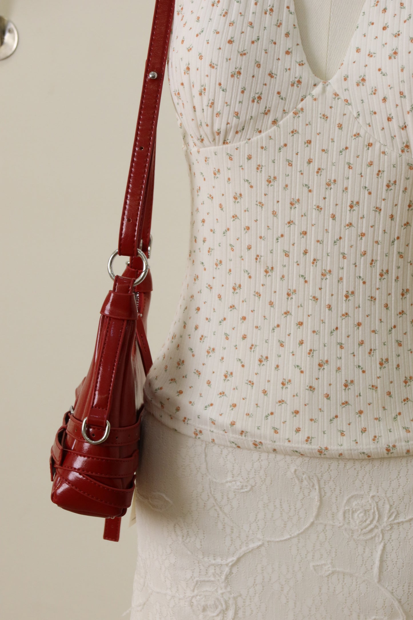 FLORAL PADDED HALTER