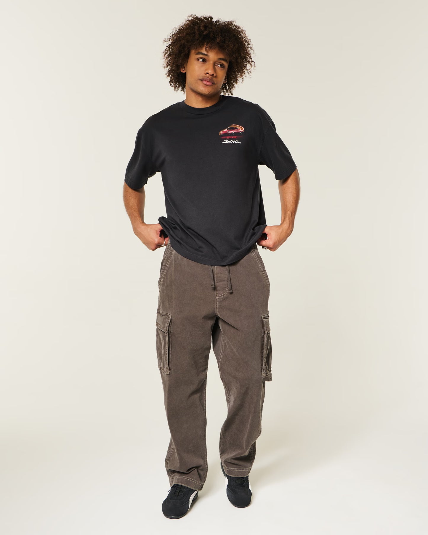 HOLLISTER RED SUPRA TEE