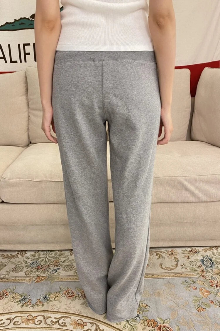 BRANDY Hilary Yoga Pants -LIGHT GREY