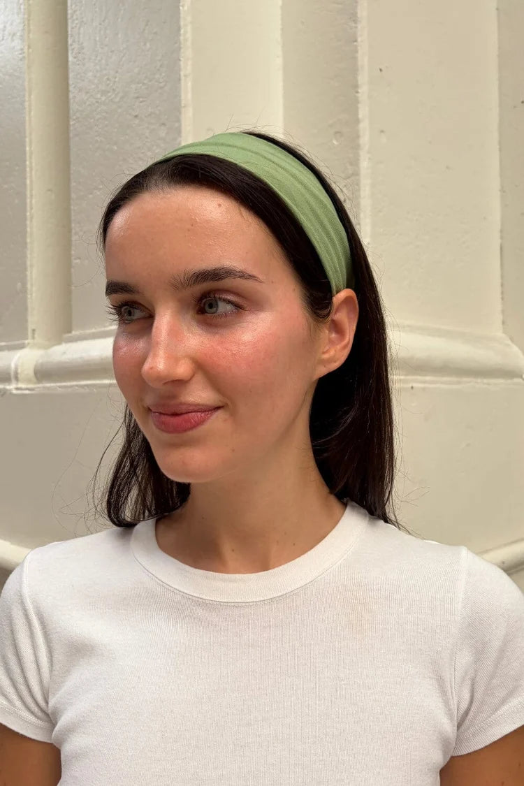 BRANDY Green Headband -
