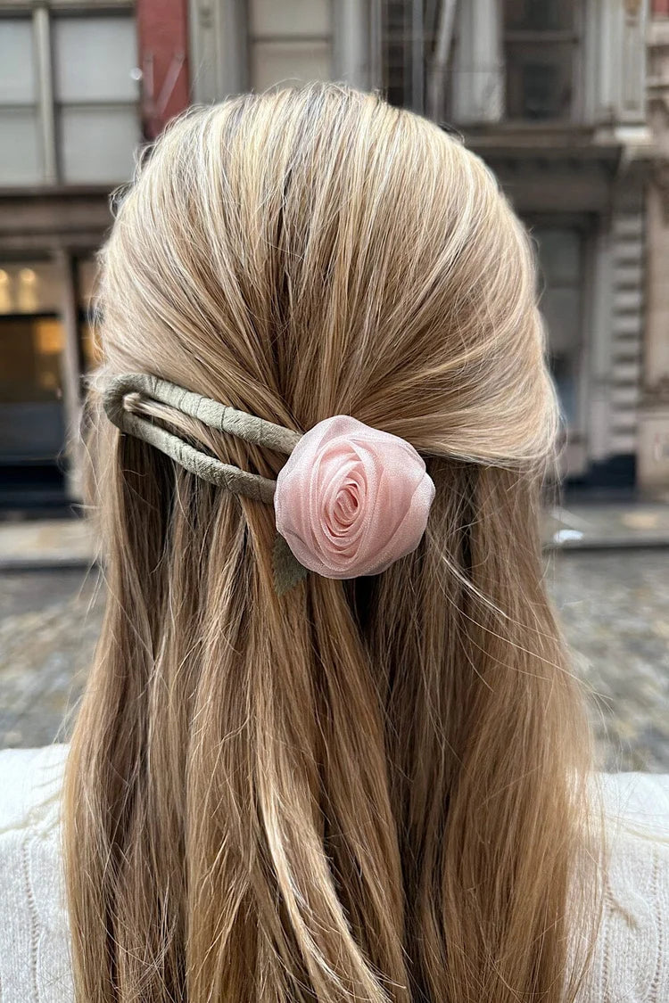 BRANDY Floral Hair Clip -FLORAL