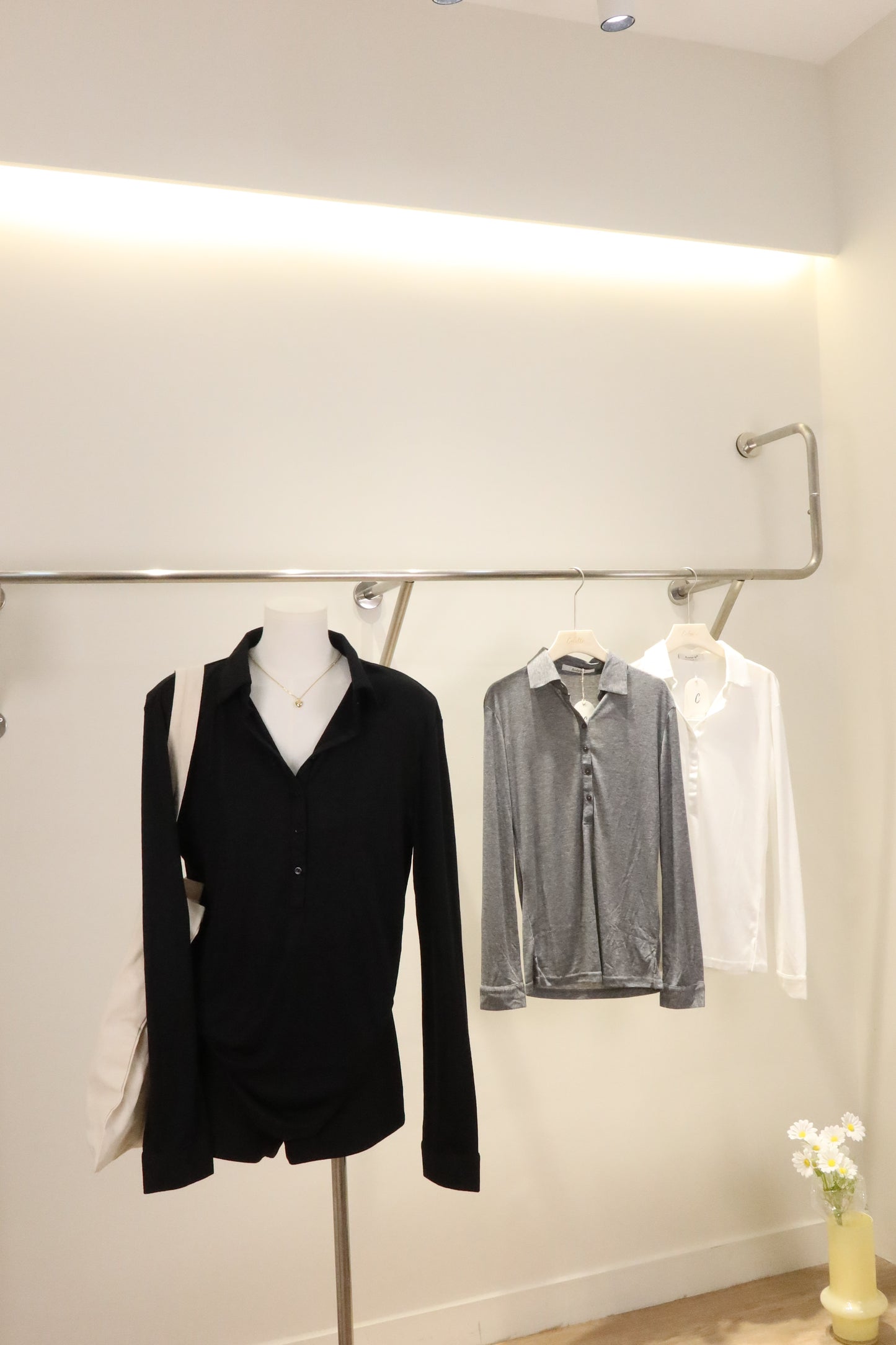 Polo Neck Long Sleeve