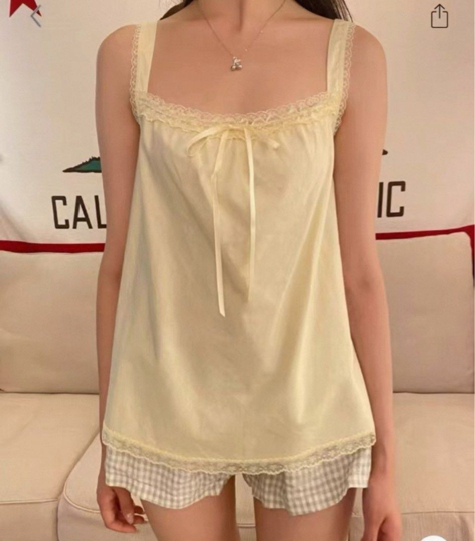BRANDY Arabella Tank - Yellow