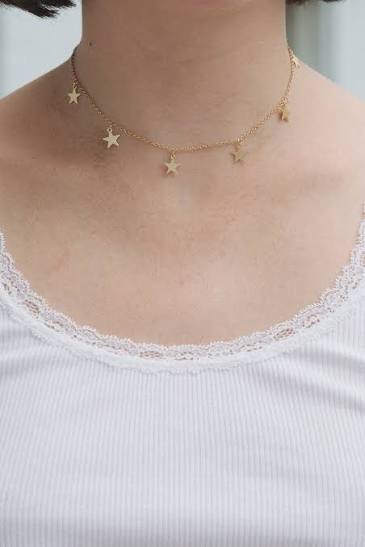 BRANDY Gold Stars Charm Necklace