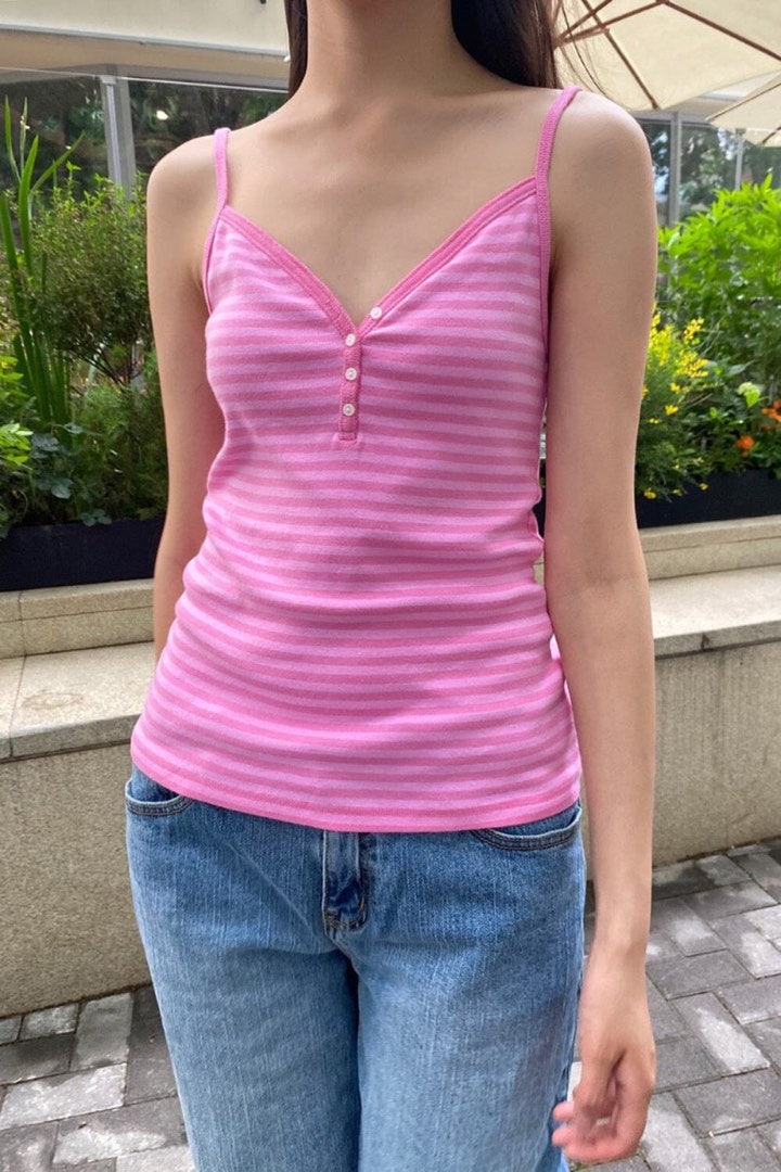 BRANDY Lorene Striped Tank