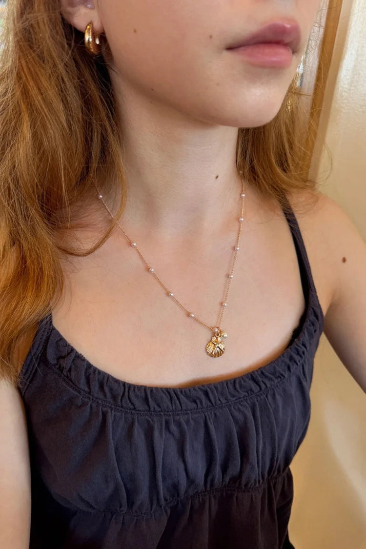 BRANDY Seashell And Starfish Necklace