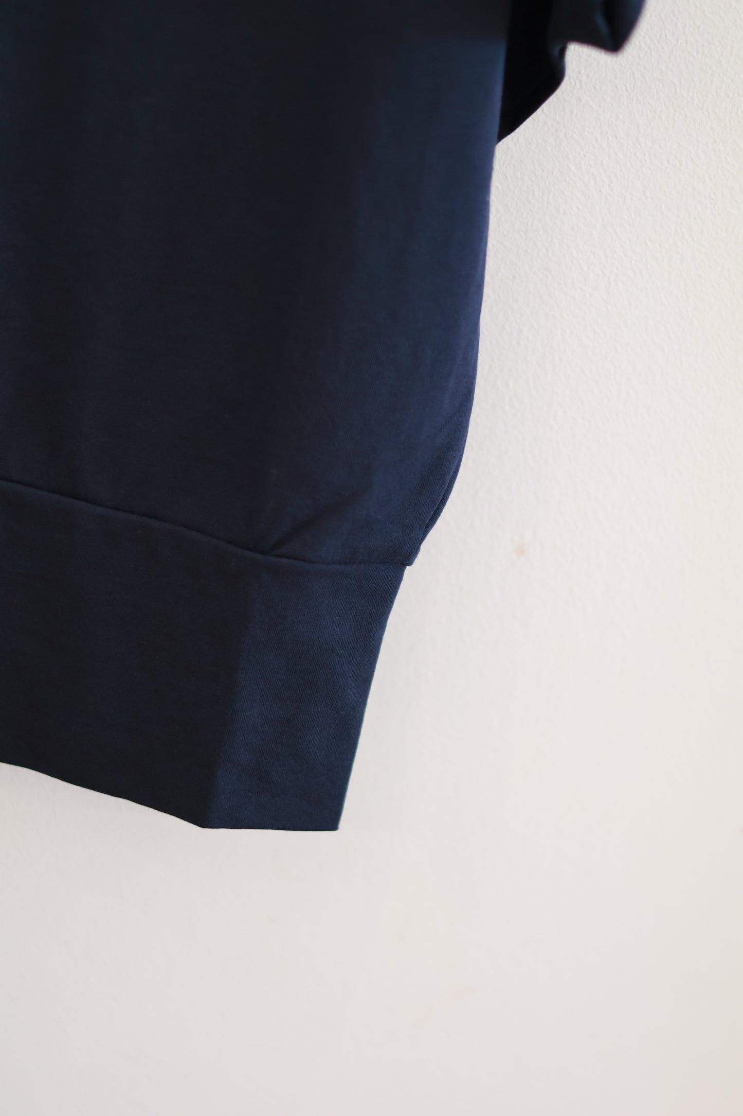 SUBDUED Wide Shoulder Top - Navy