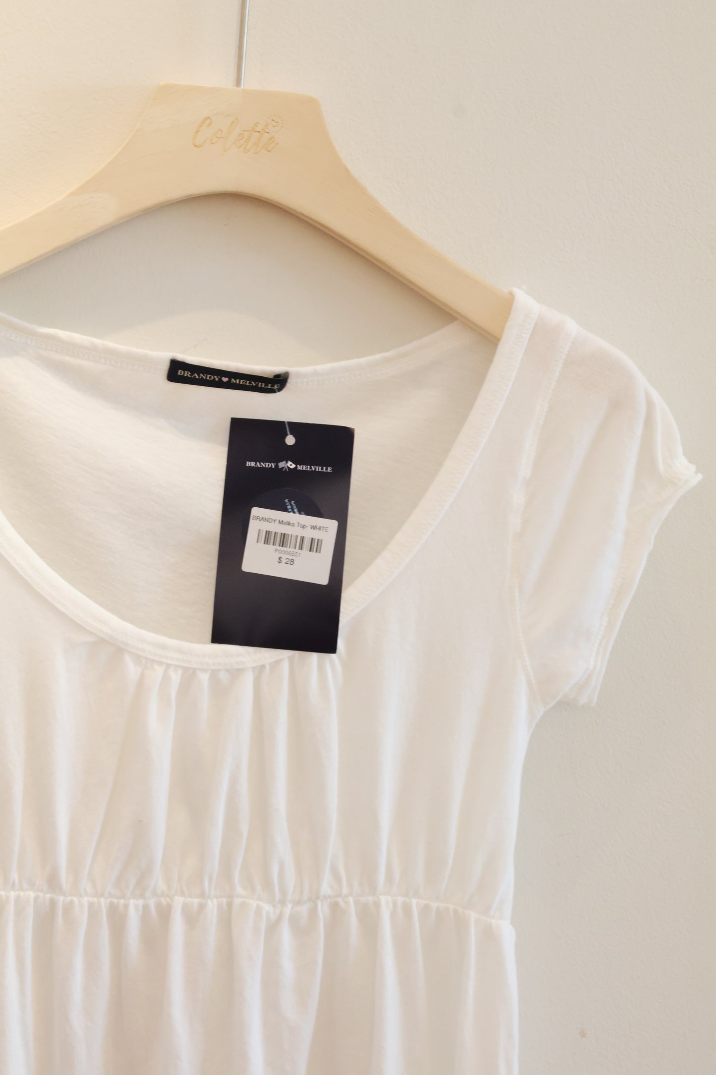 BRANDY Malika Top- WHITE