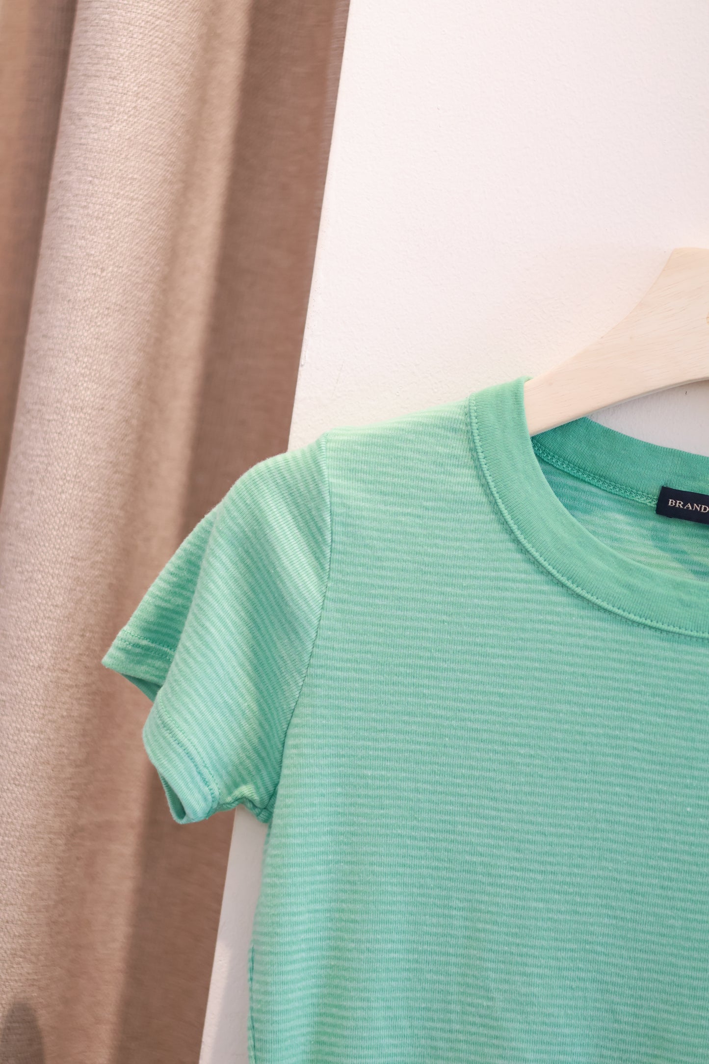BRANDY Hailie Striped Top - Green