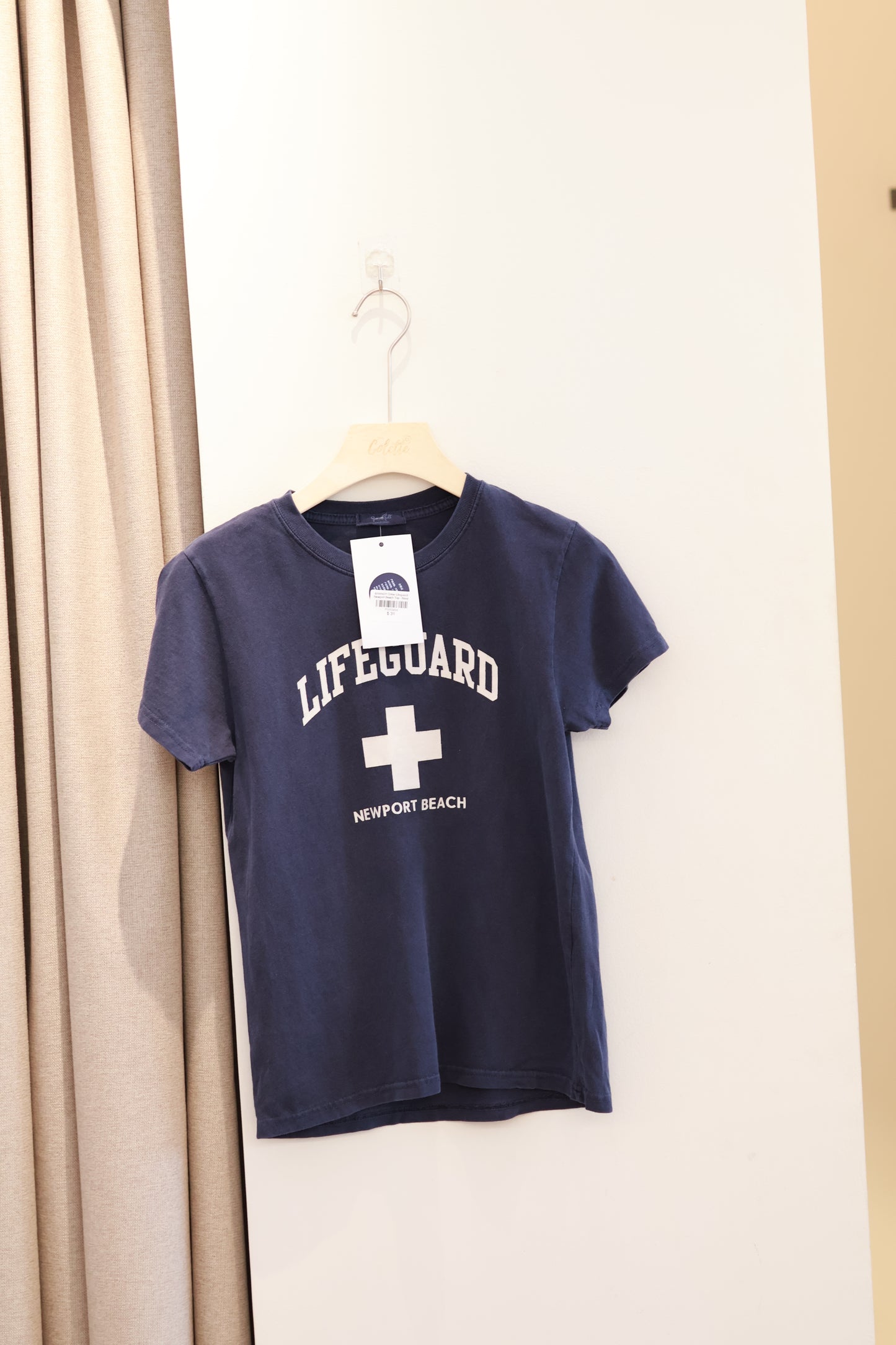 BRANDY Chloe Lifeguard Newport Beach Top - Navy