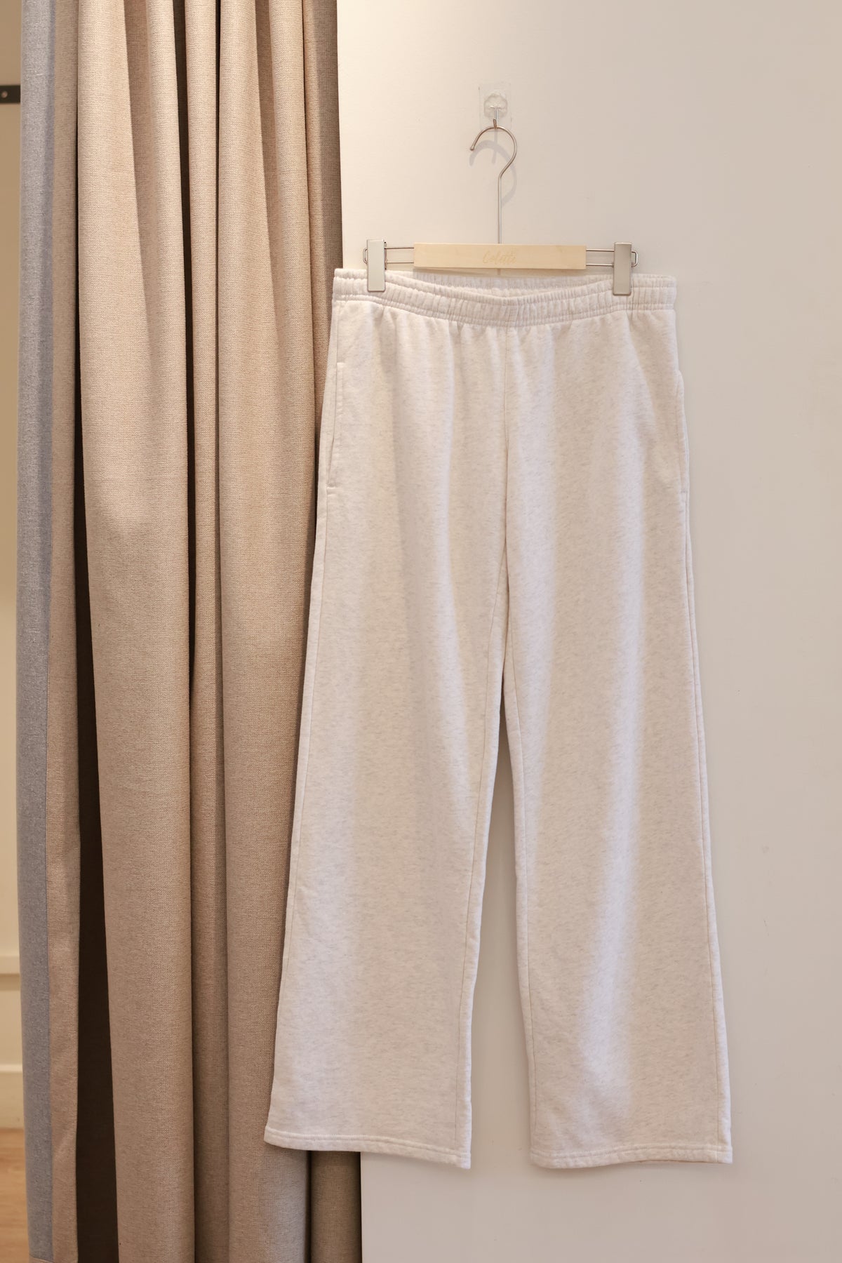 BRANDY Anastasia Sweatpants - Light Gray