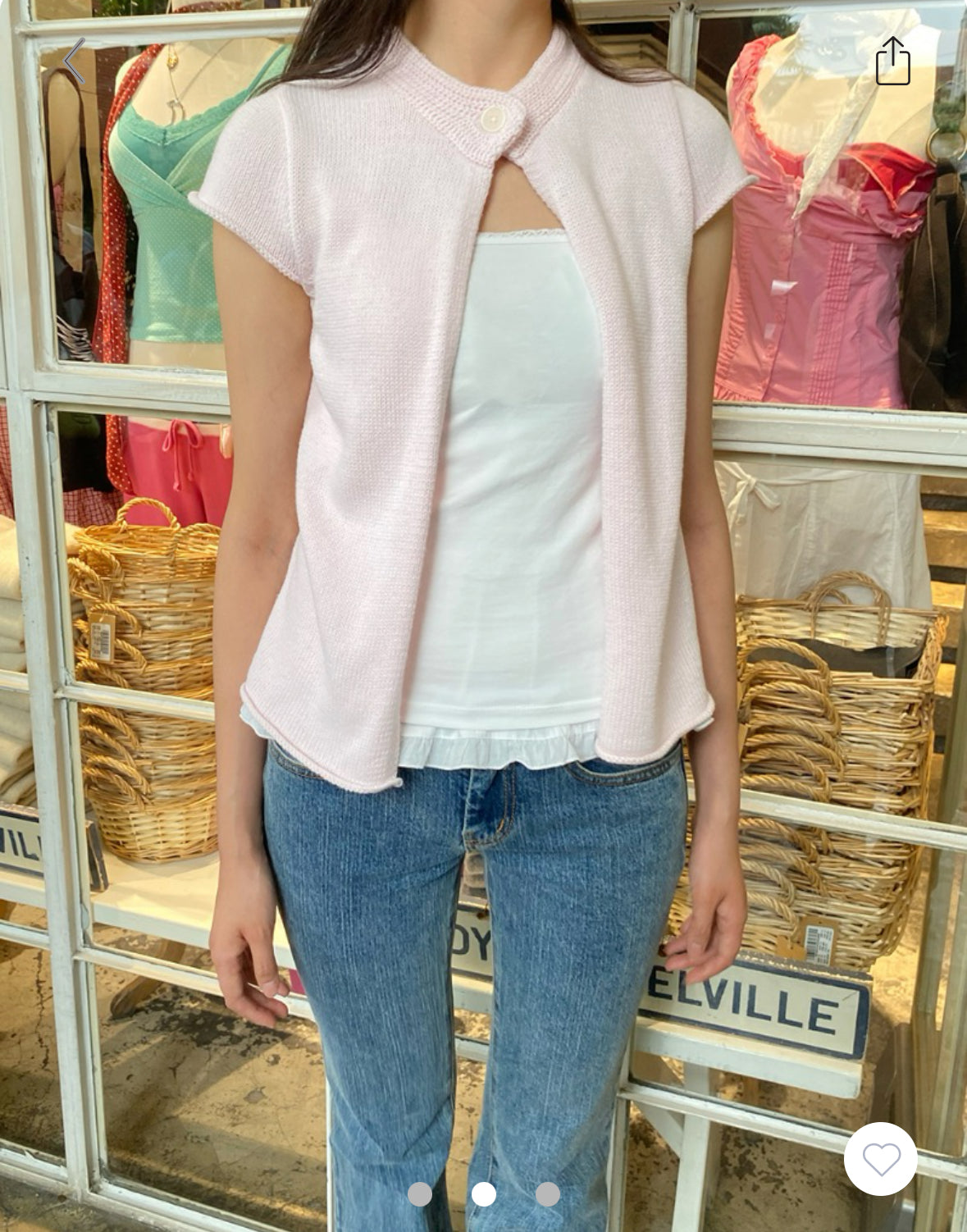 BRANDY Blair Top  -PINK