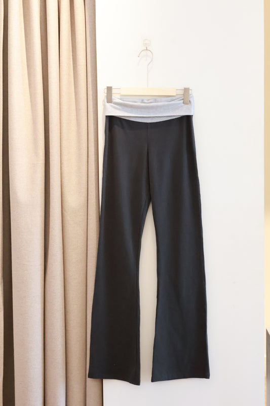 BRANDY Priscilla Pants  -BLACK&GRAY