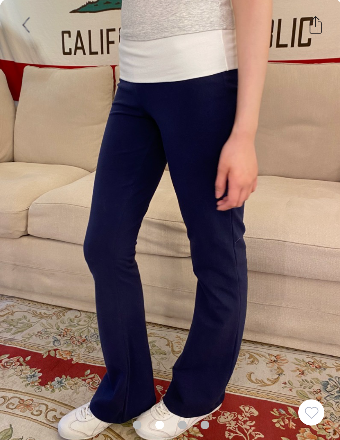 BRANDY PRISCILLA PANTS  -NAVY