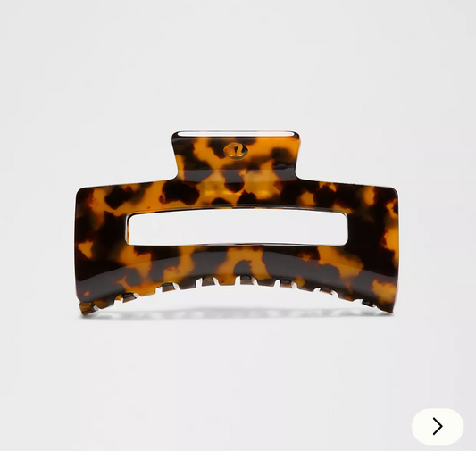 LULULEMON Extra-Large Claw Hair Clip FRPR/BTCA