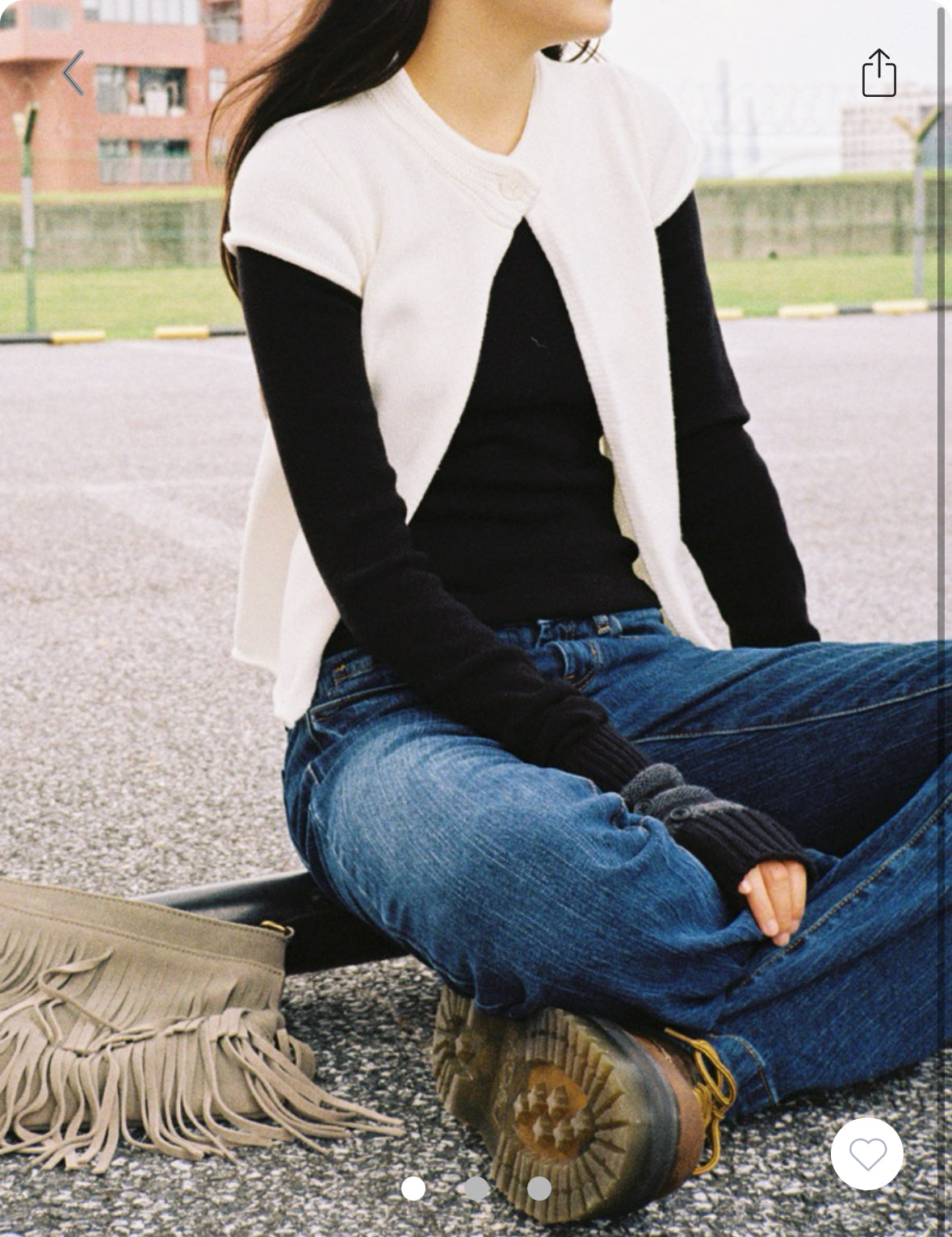 BRANDY Blair Top  -WHITE