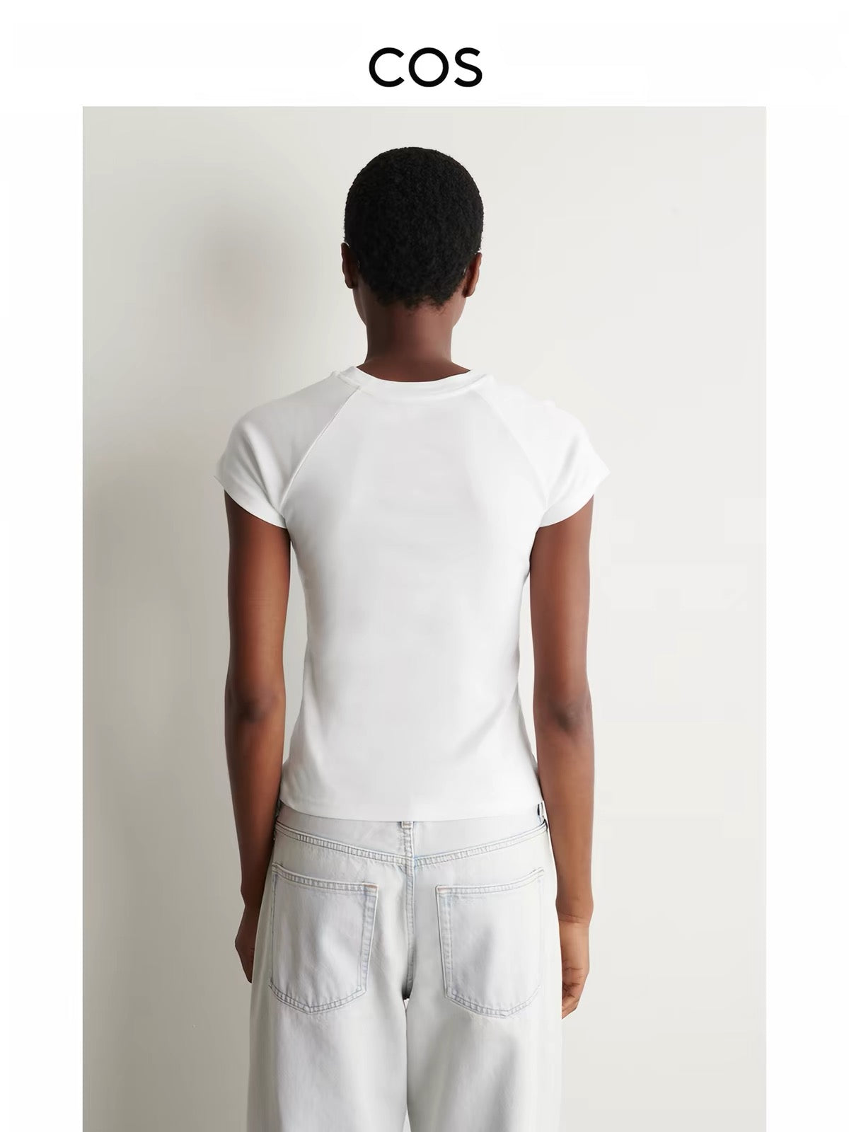 COS Fitted Cotton T-Shirt