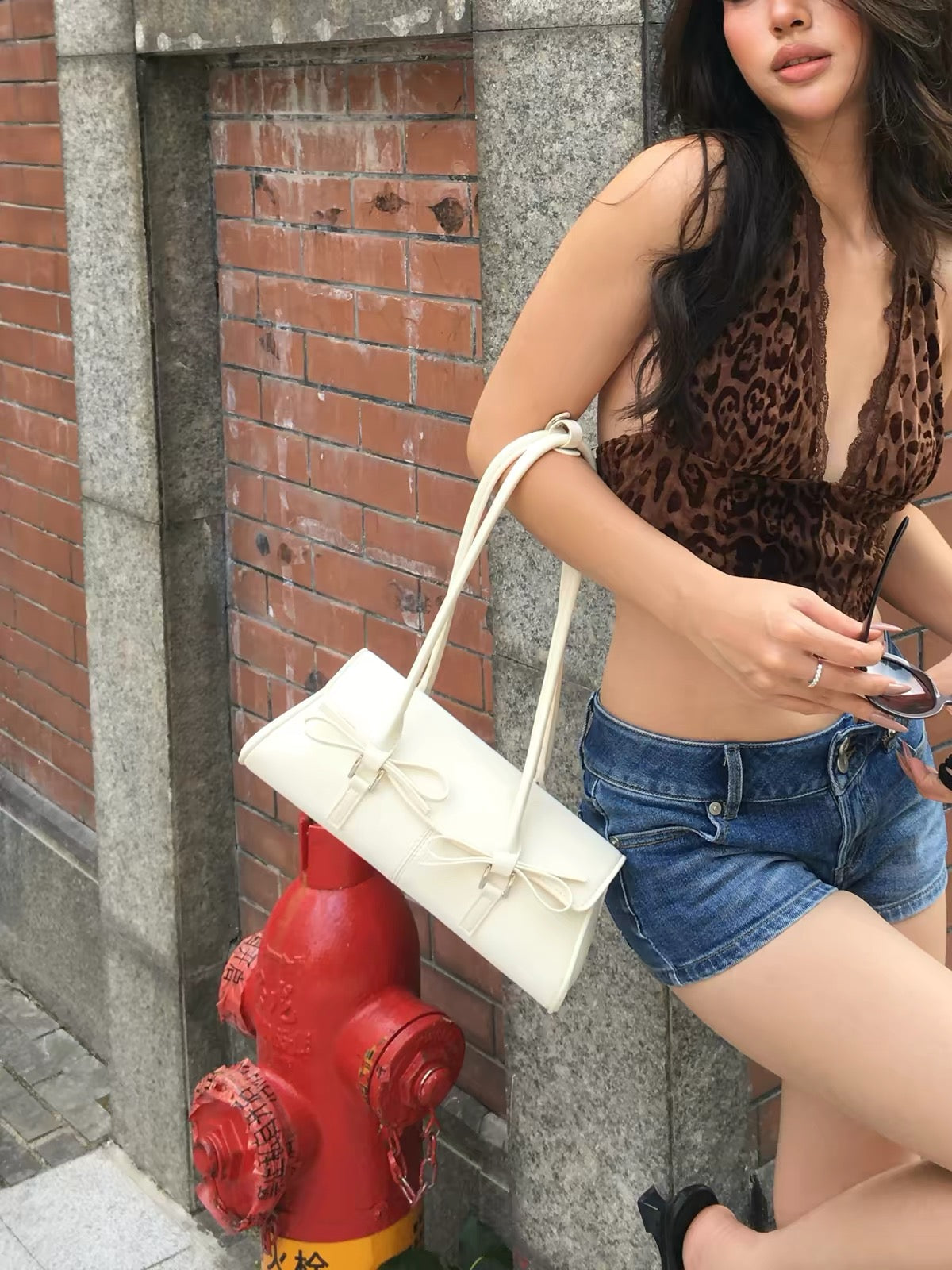 NBY Bow Shoulder Bag