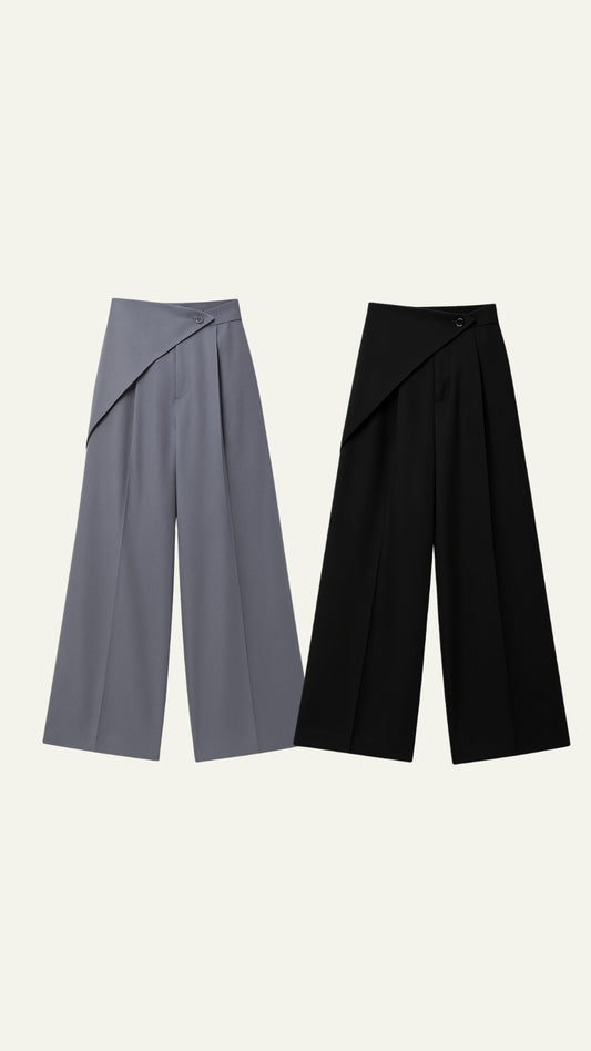 ASSYMETRICAL TROUSERS