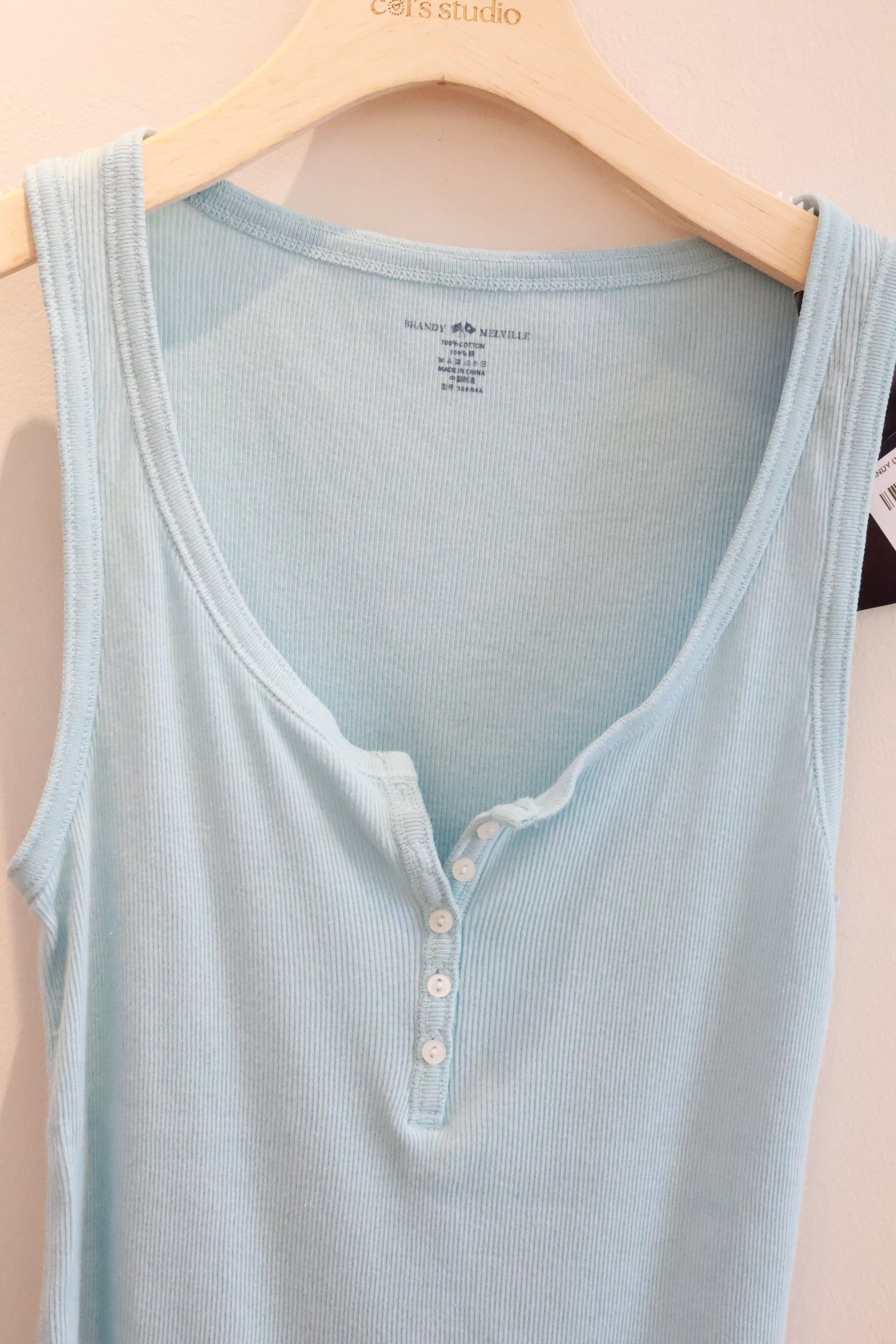 BRANDY Dails Tank  -LIGHT BLUE