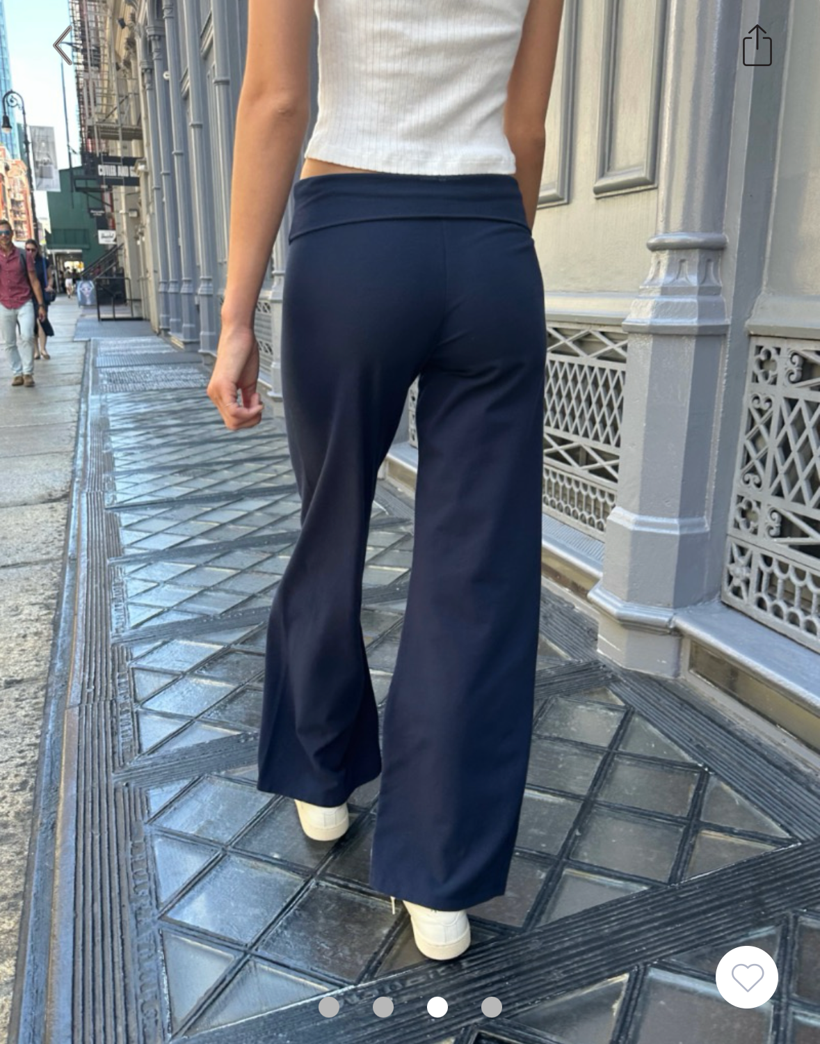 BRANDY PRISCILLA PANTS  -NAVY