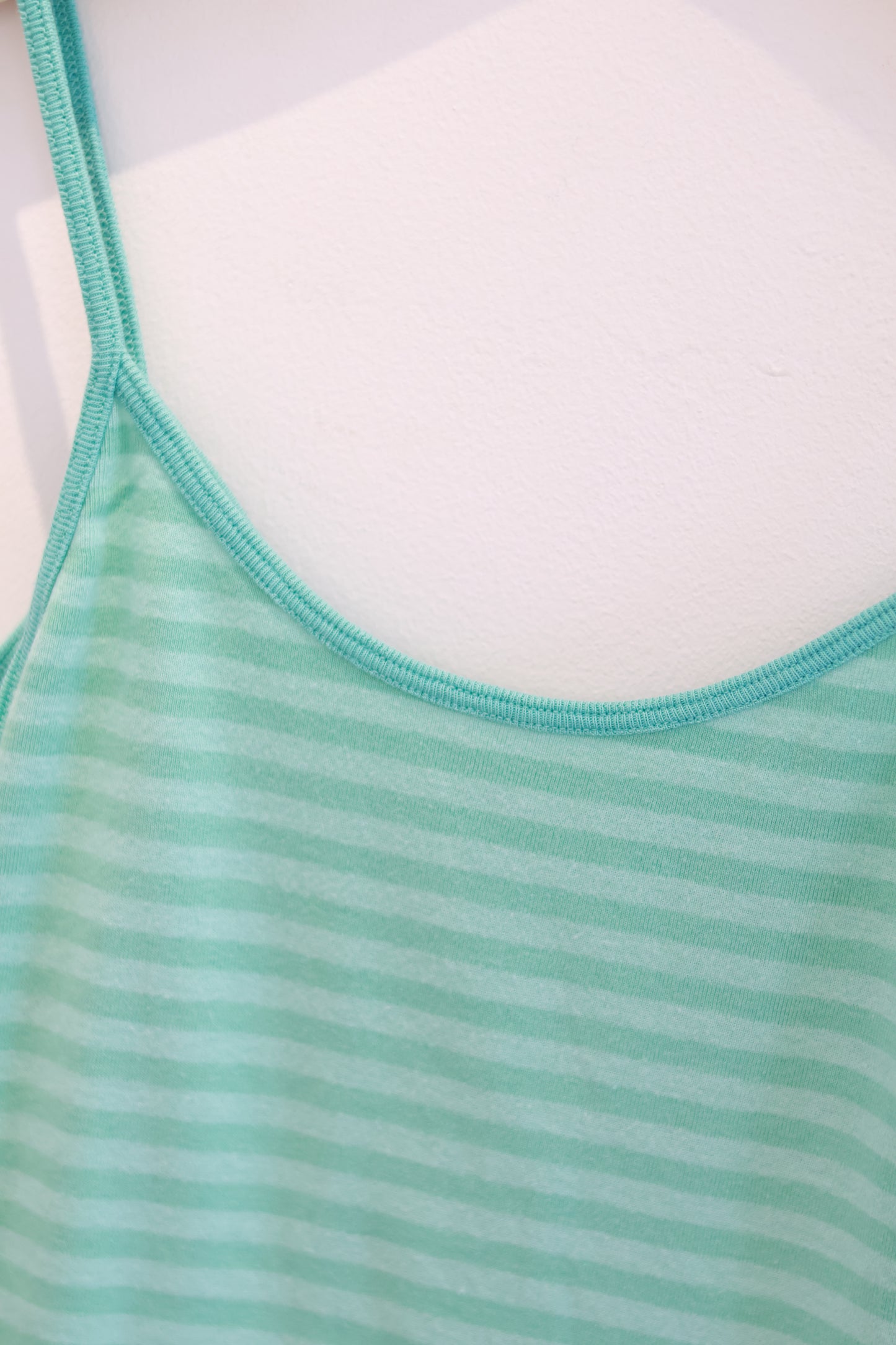 brandy Skylar Striped Tank- big Green