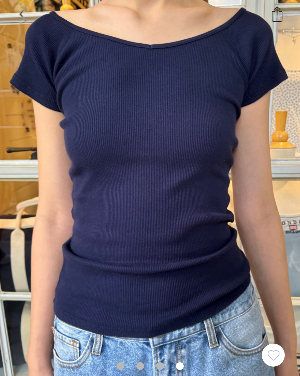 brandy Ada Top- navy